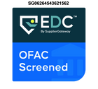 Yelda ulug ofac screened badge