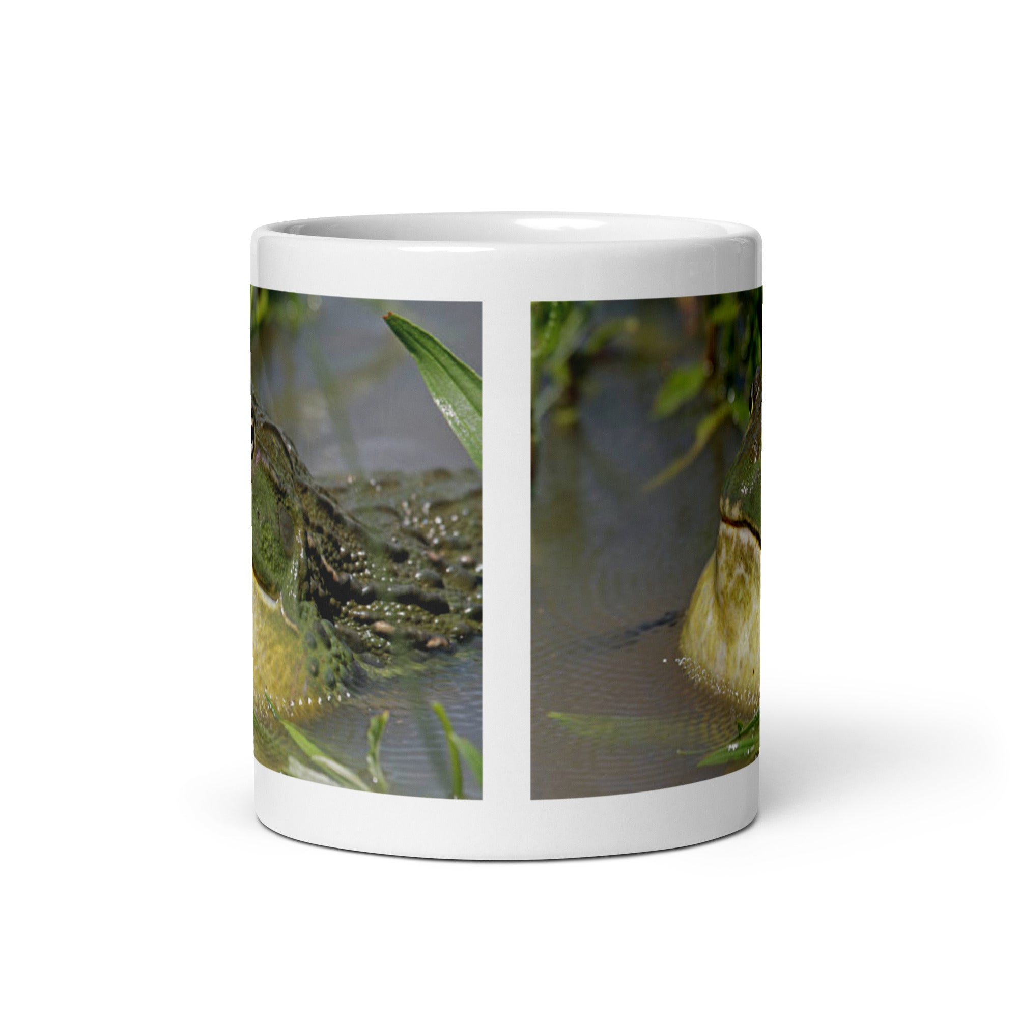 "African Bullfrog Mug #1: The Mighty Croaker (Ceramic)"