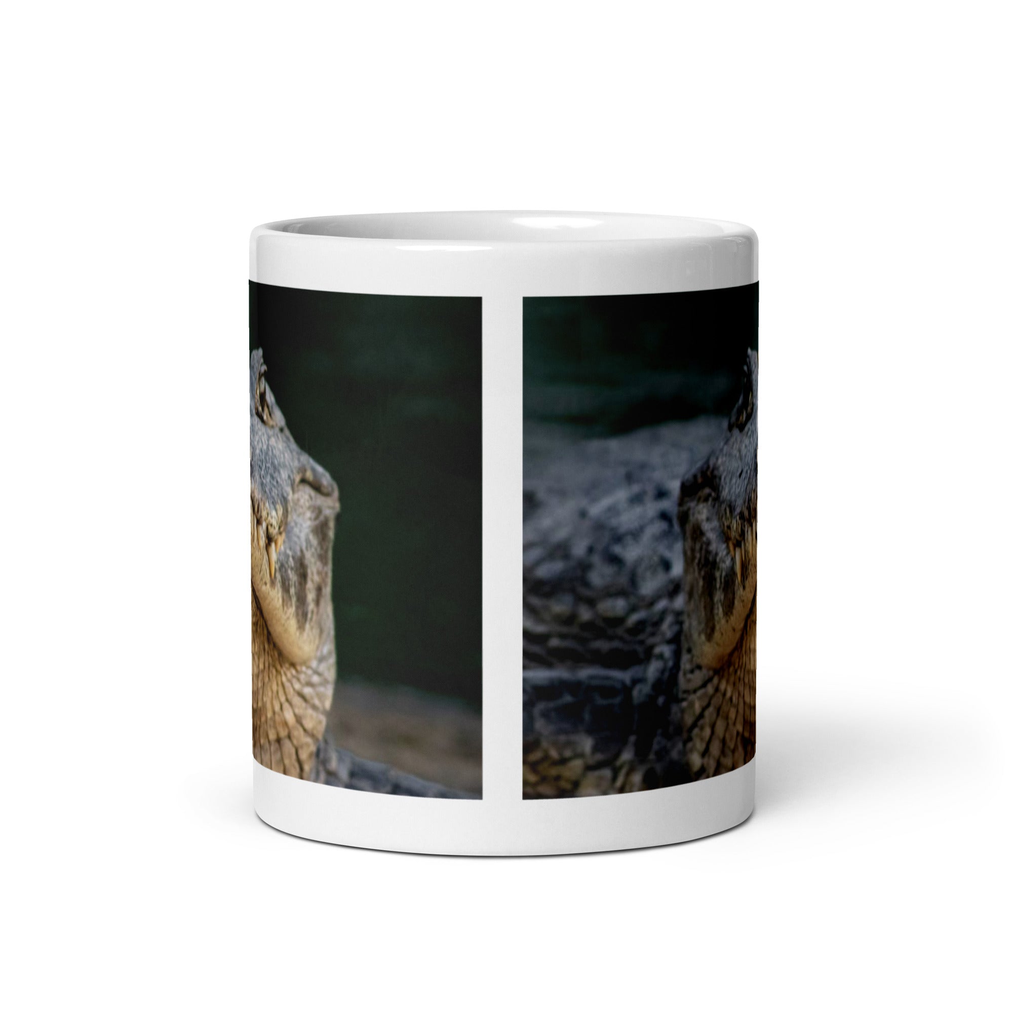 "Alligator Mug#1: Power and Grace of the Swamp (Ceramic)"