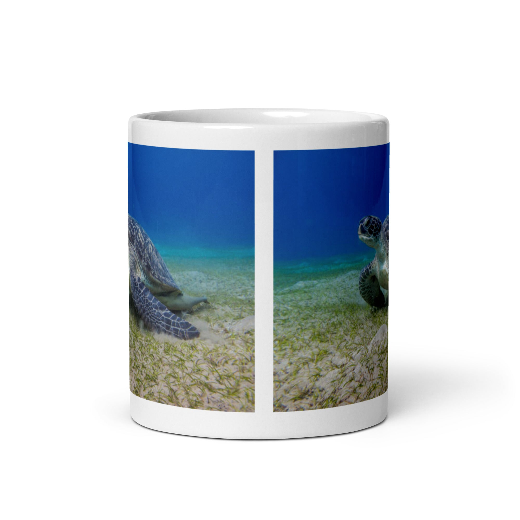 "Leatherback Turtle Mug #1: Grace and Resilience of the Ocean (Ceramic)"