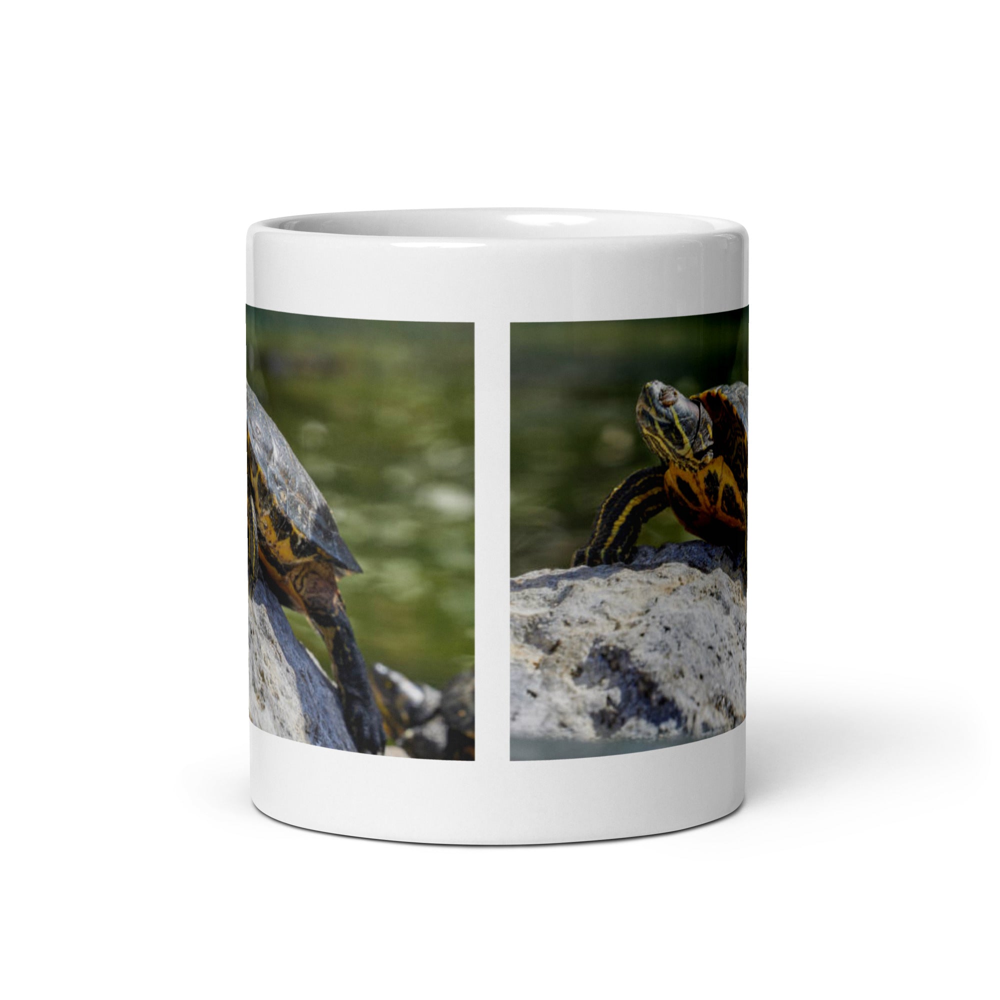 "Turtle  Mug #1: Serenity and Grace of the Ocean (Ceramic)"