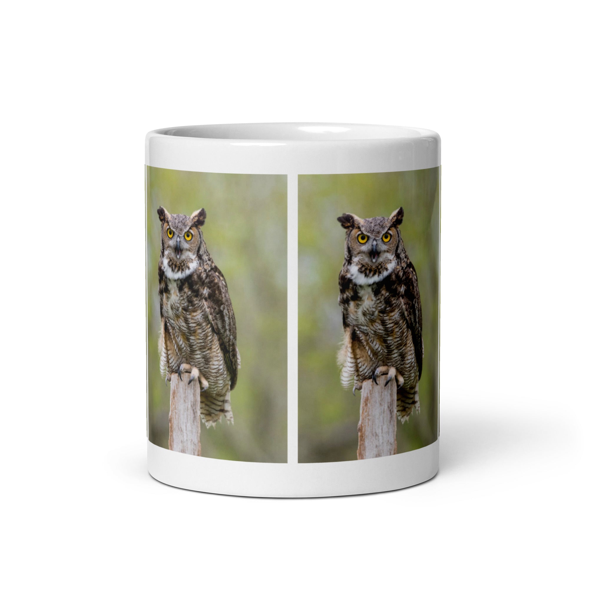 "Owl Mug #1: The Wise Watcher (Ceramic)"