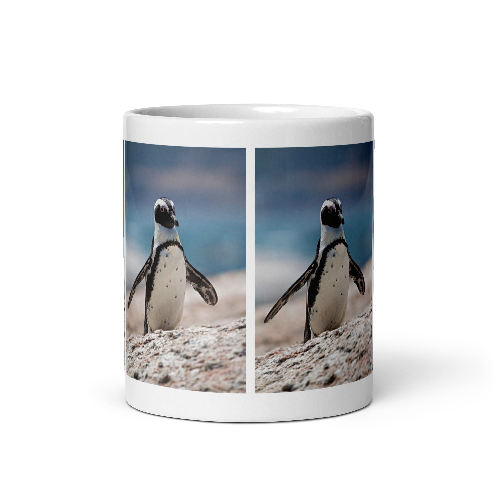 "African Penguin Mug #1: The Waddling Wonder (Ceramic)"