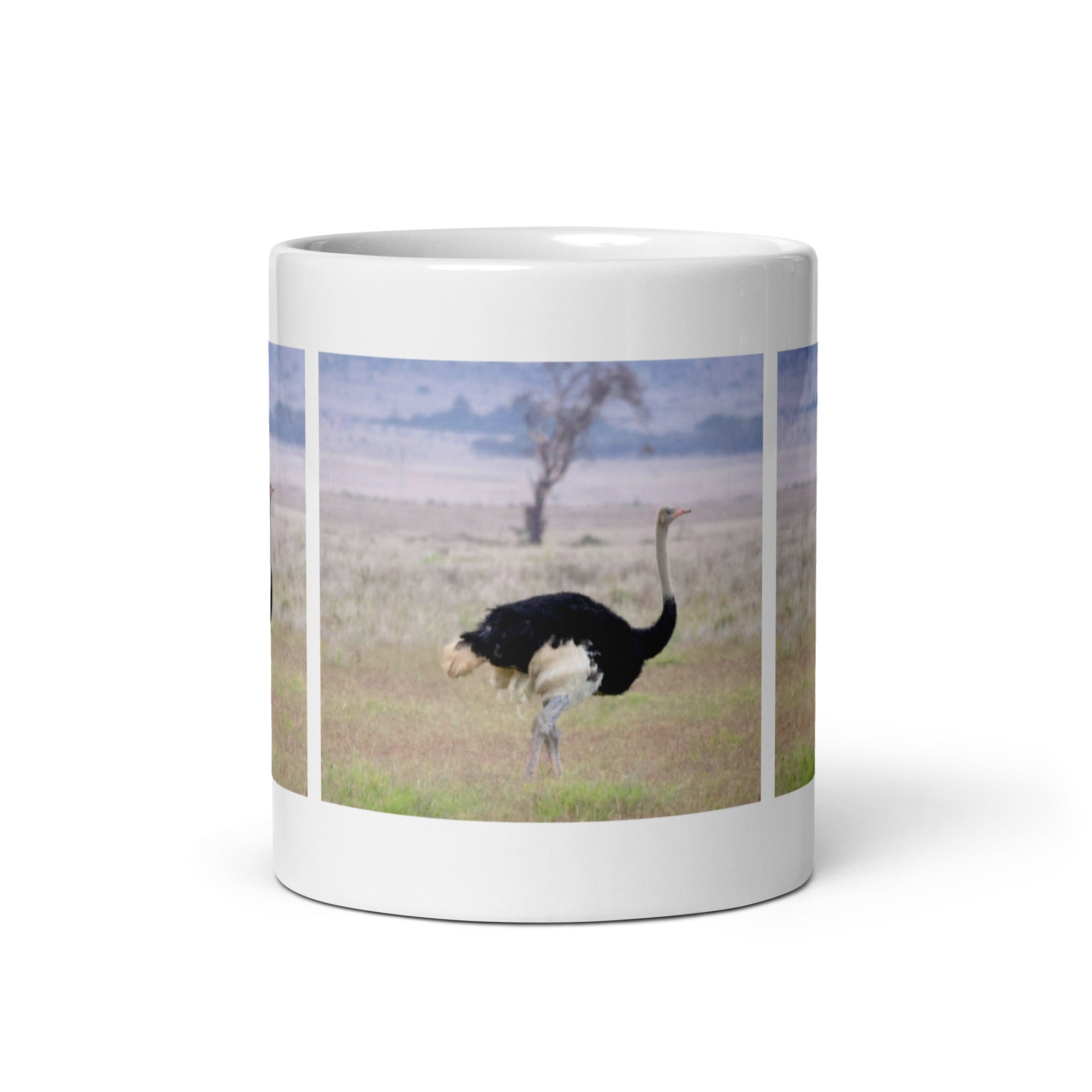 "Ostrich Mug #1: The Speedy Strider (Ceramic)"