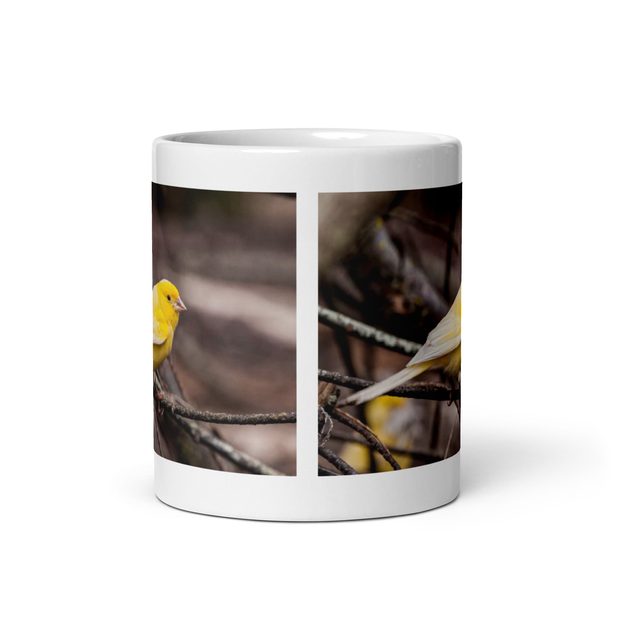 "Canary Mug #1: The Golden Songbird (Ceramic)"