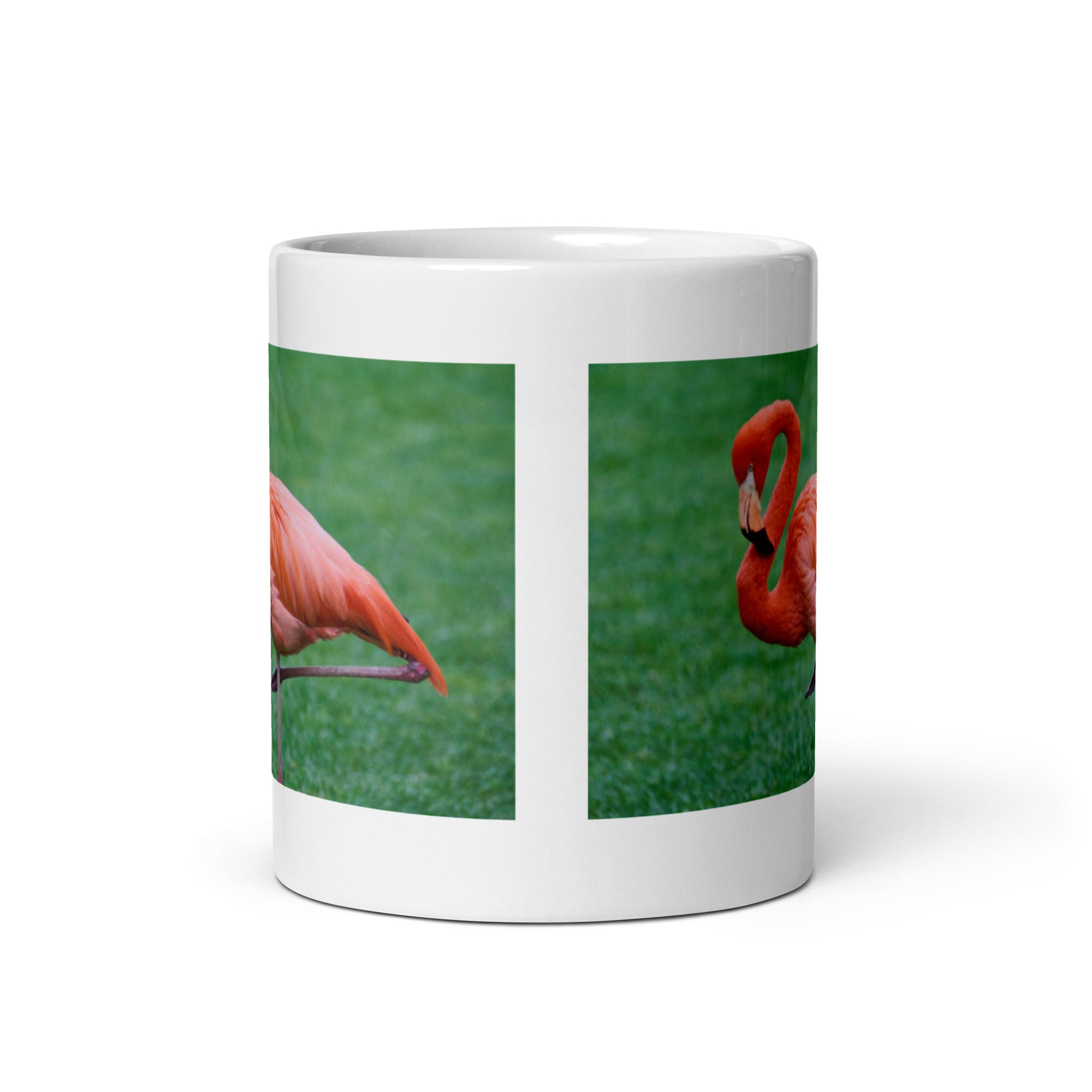 "Flamingo Mug #1: The Pink Parade (Ceramic)"