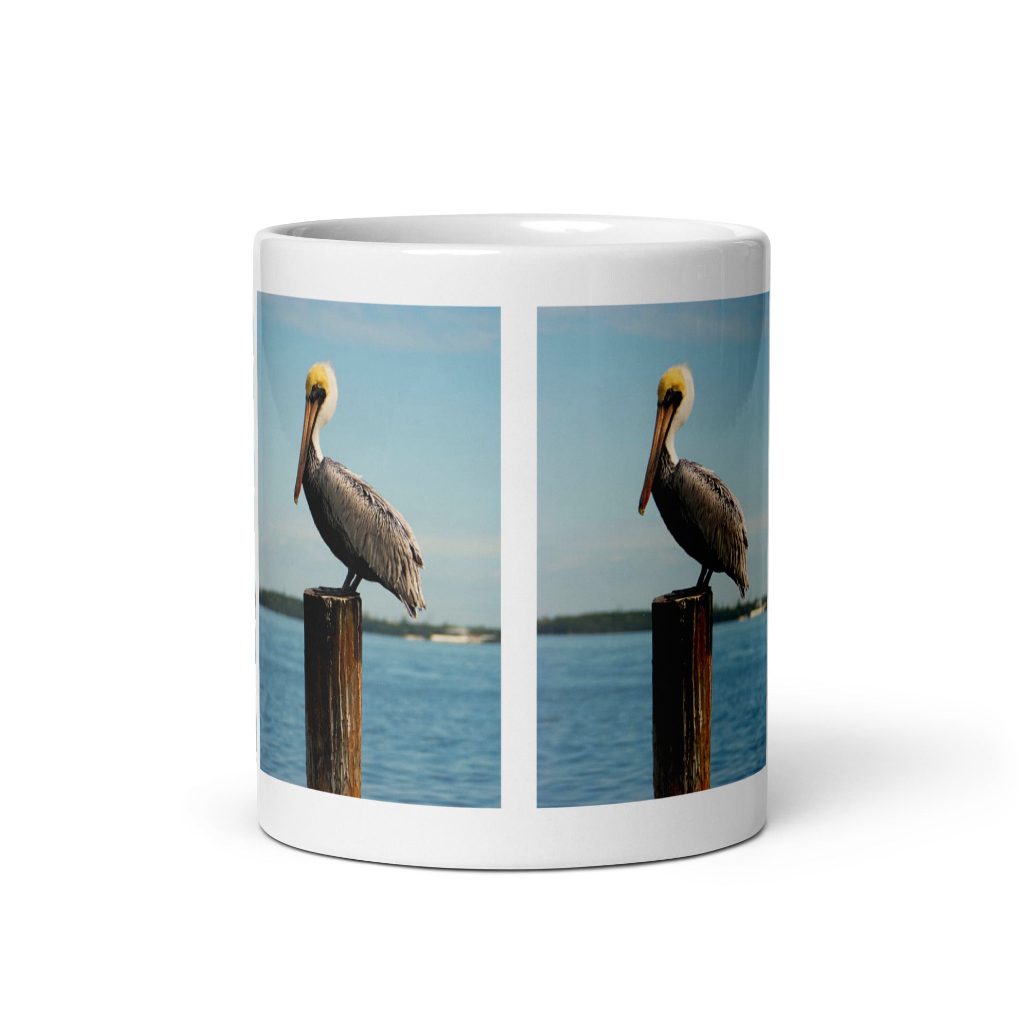 "Pelican Mug #1: The Pouch-Billed Plunger (Ceramic)"