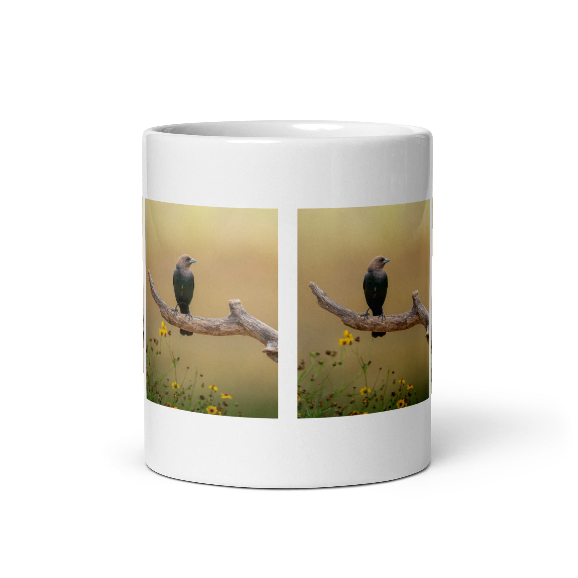 "Cowbird Mug #1: The Avian Nomad (Ceramic)"