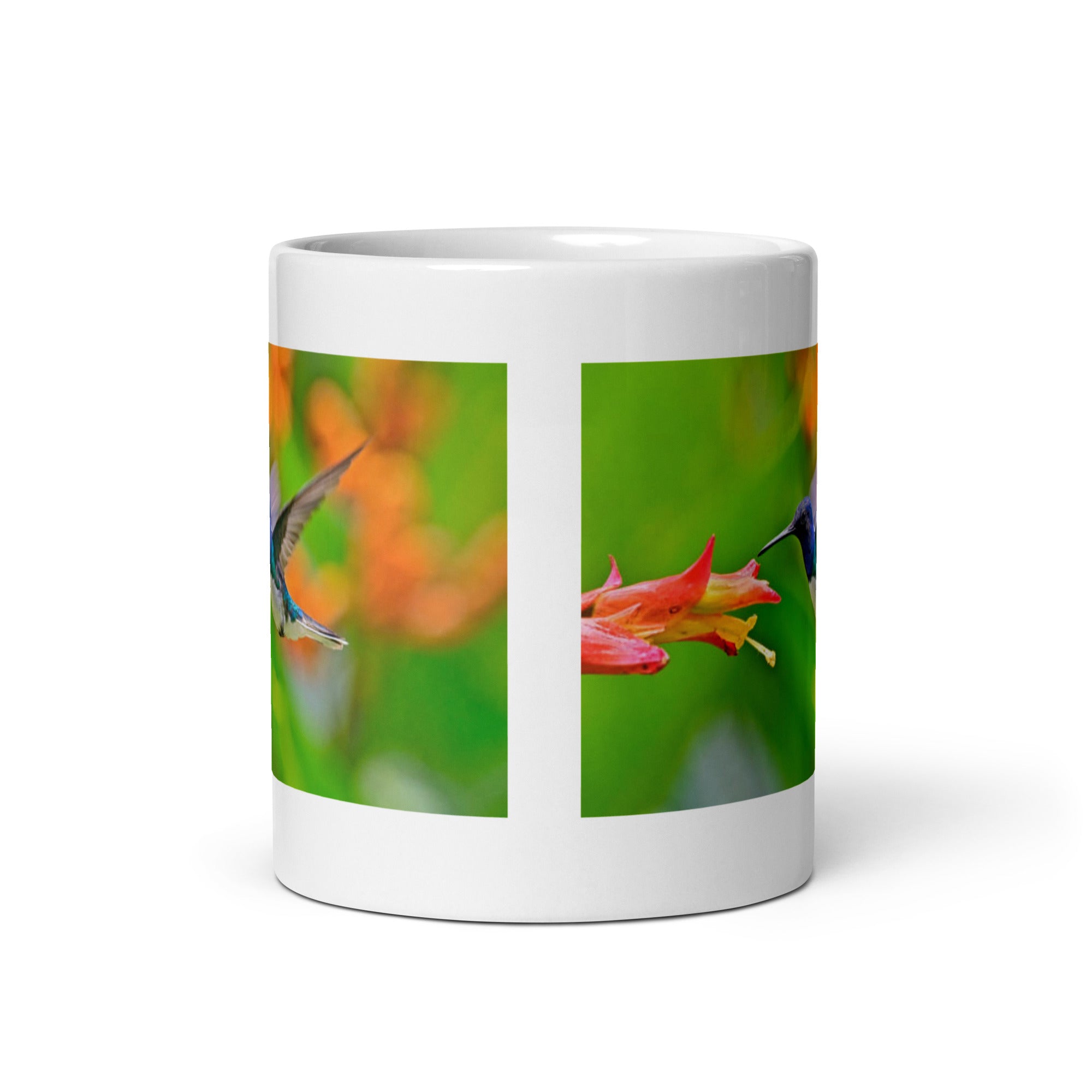 "Hummingbird Mug #1: The Tiny Dynamo (Ceramic)"