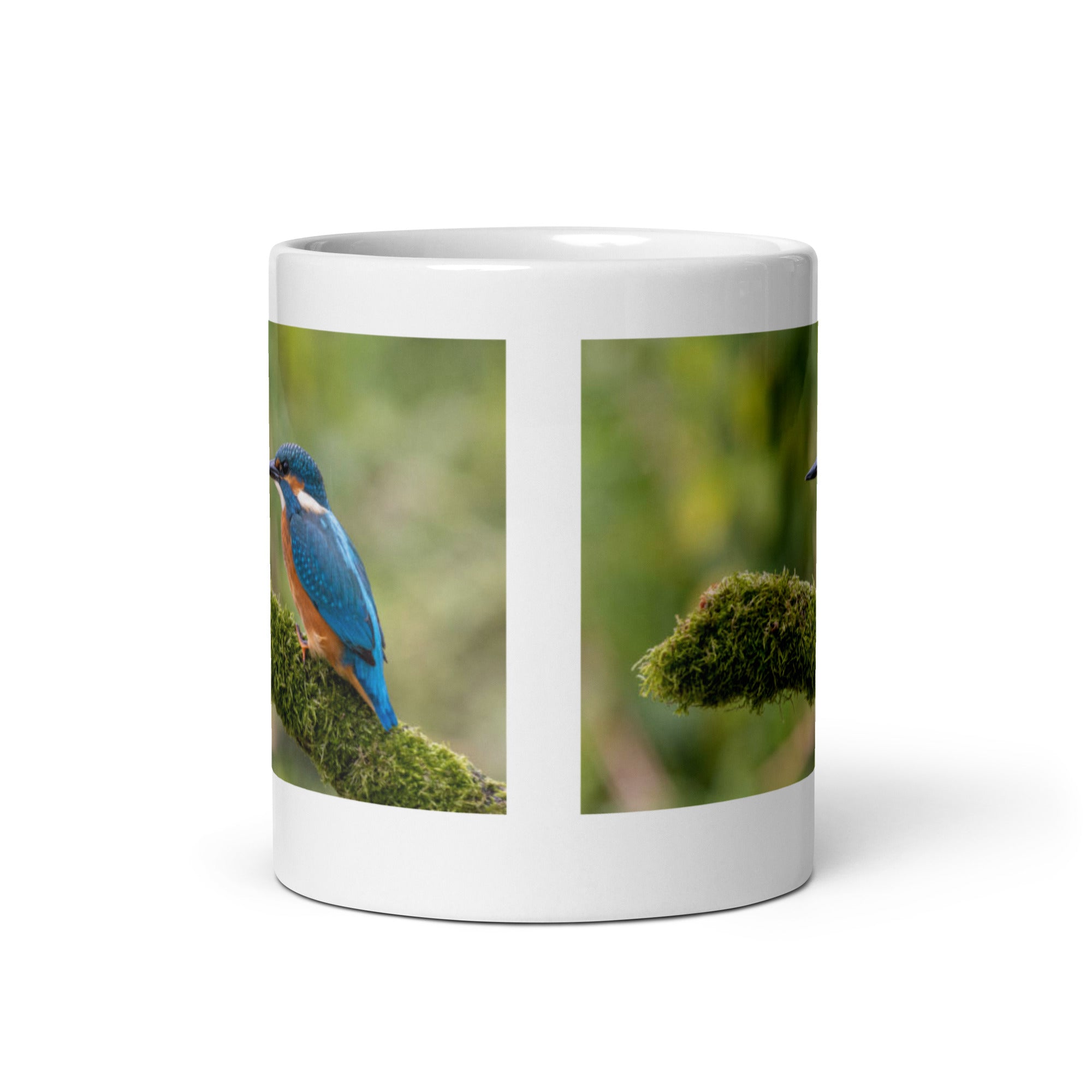 "Kingfisher Mug #1: The Jewel of the Riverbank (Ceramic)"