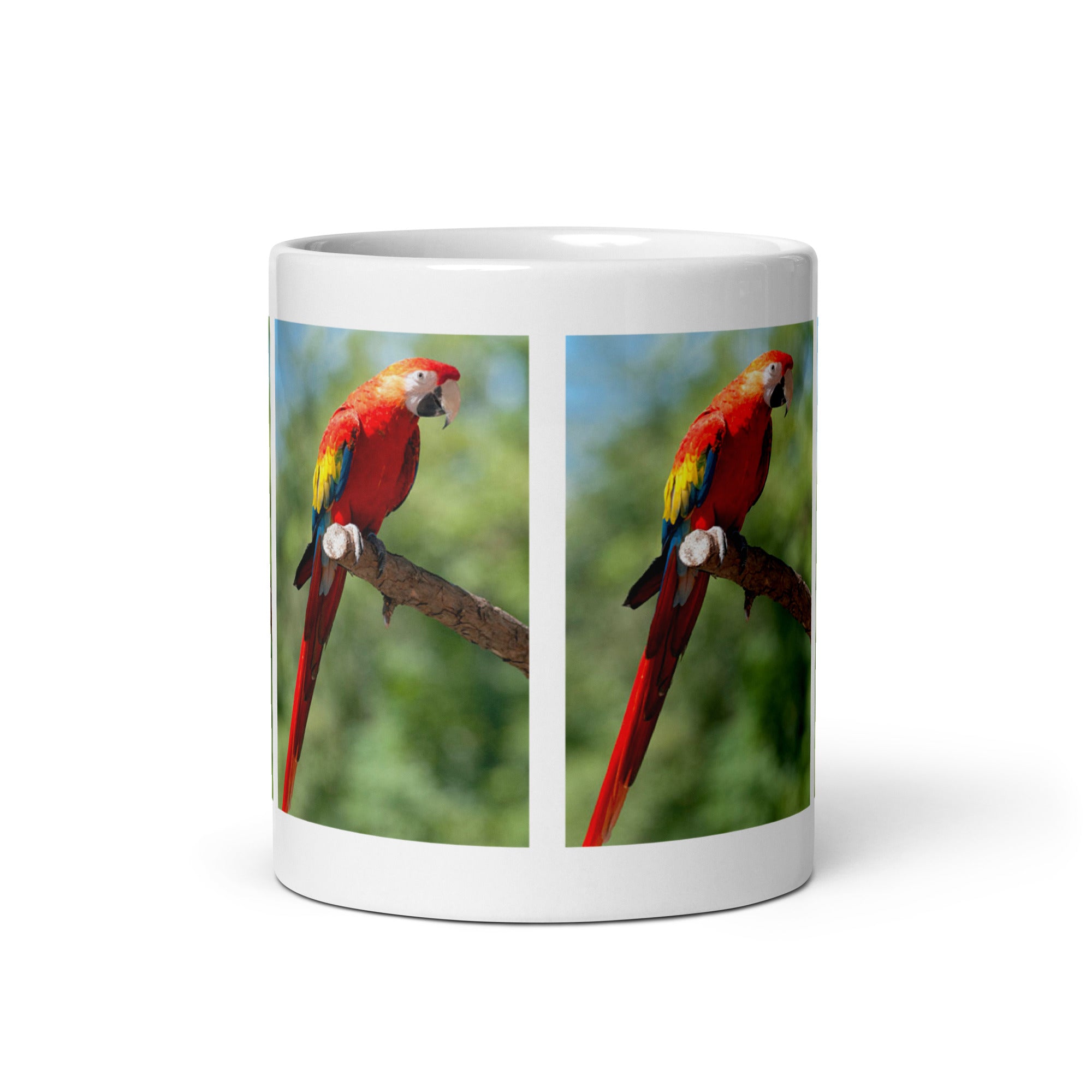 "Parrot Family Mug #1: The Chatterbox Clan (Ceramic)"