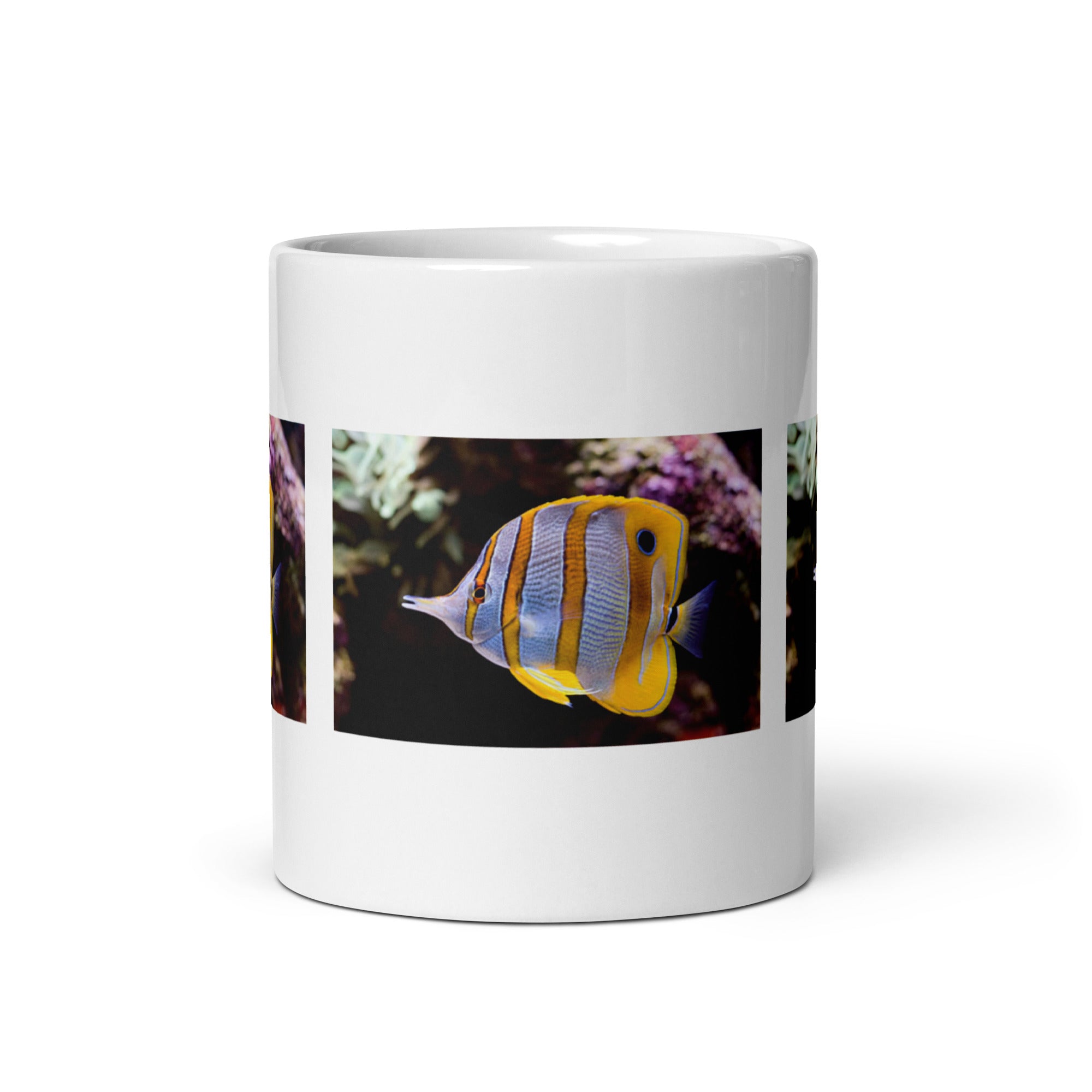 "Butterfly Fish Mug #1: The Coral Reef Gem (Ceramic)"