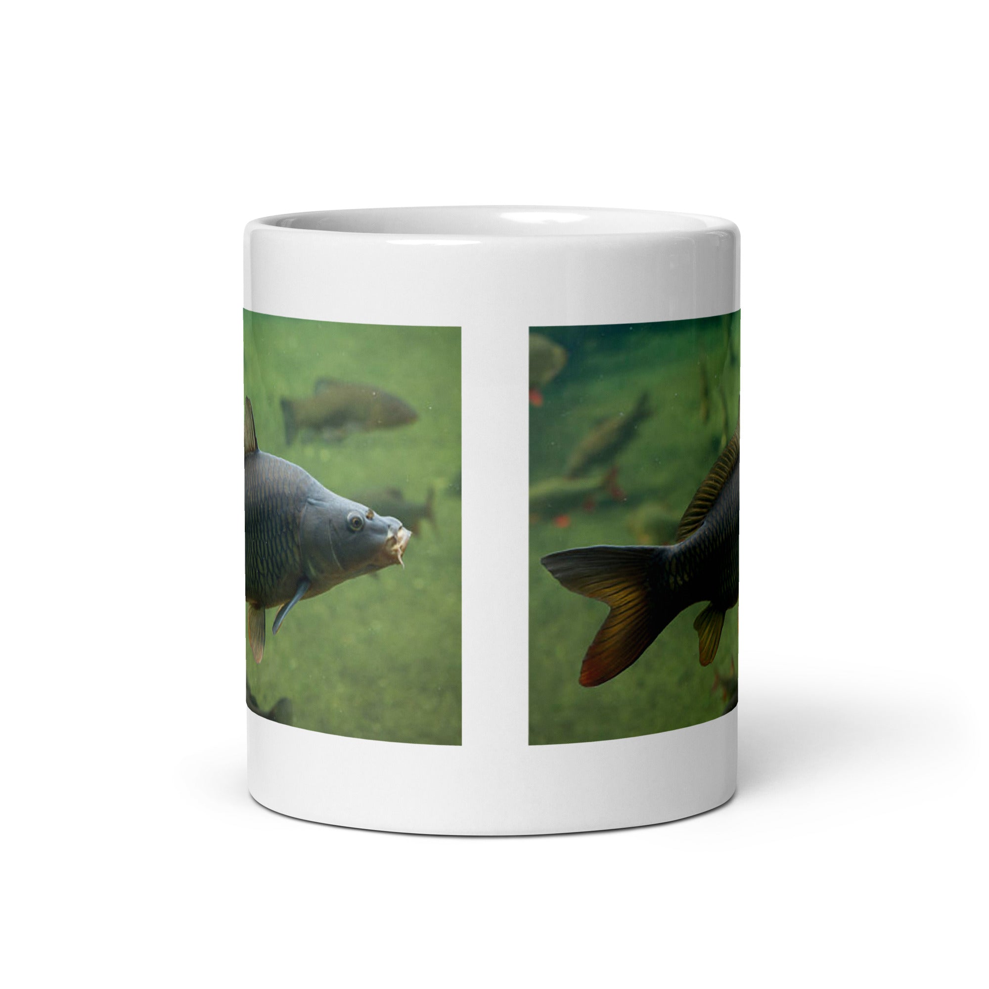 "Carp Mug #1: The Bottom-Dwelling Behemoth (Ceramic)"