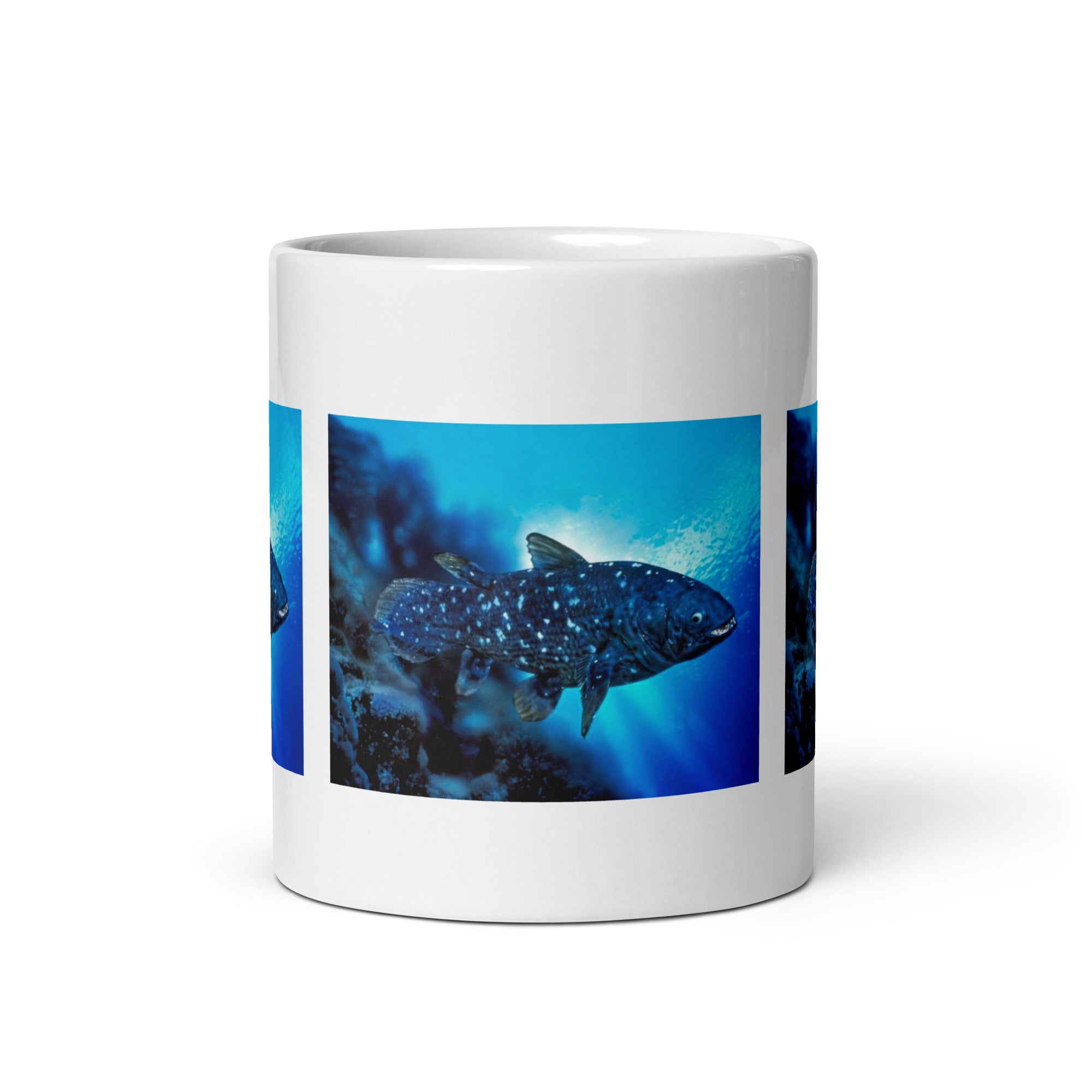 "Coelacanth Mug #1: The Living Fossil (Ceramic)"