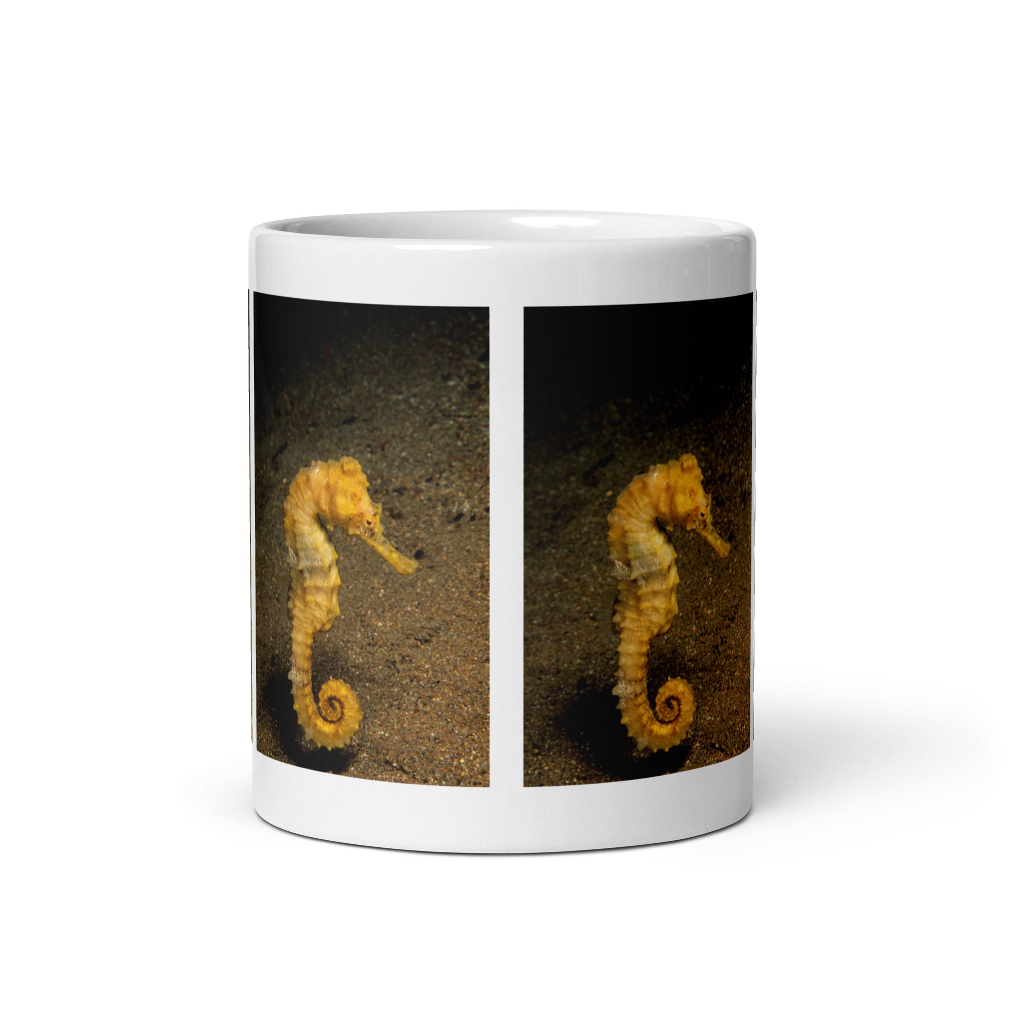 "Seahorse Mug #1: The Upright Swimmer (Ceramic)"