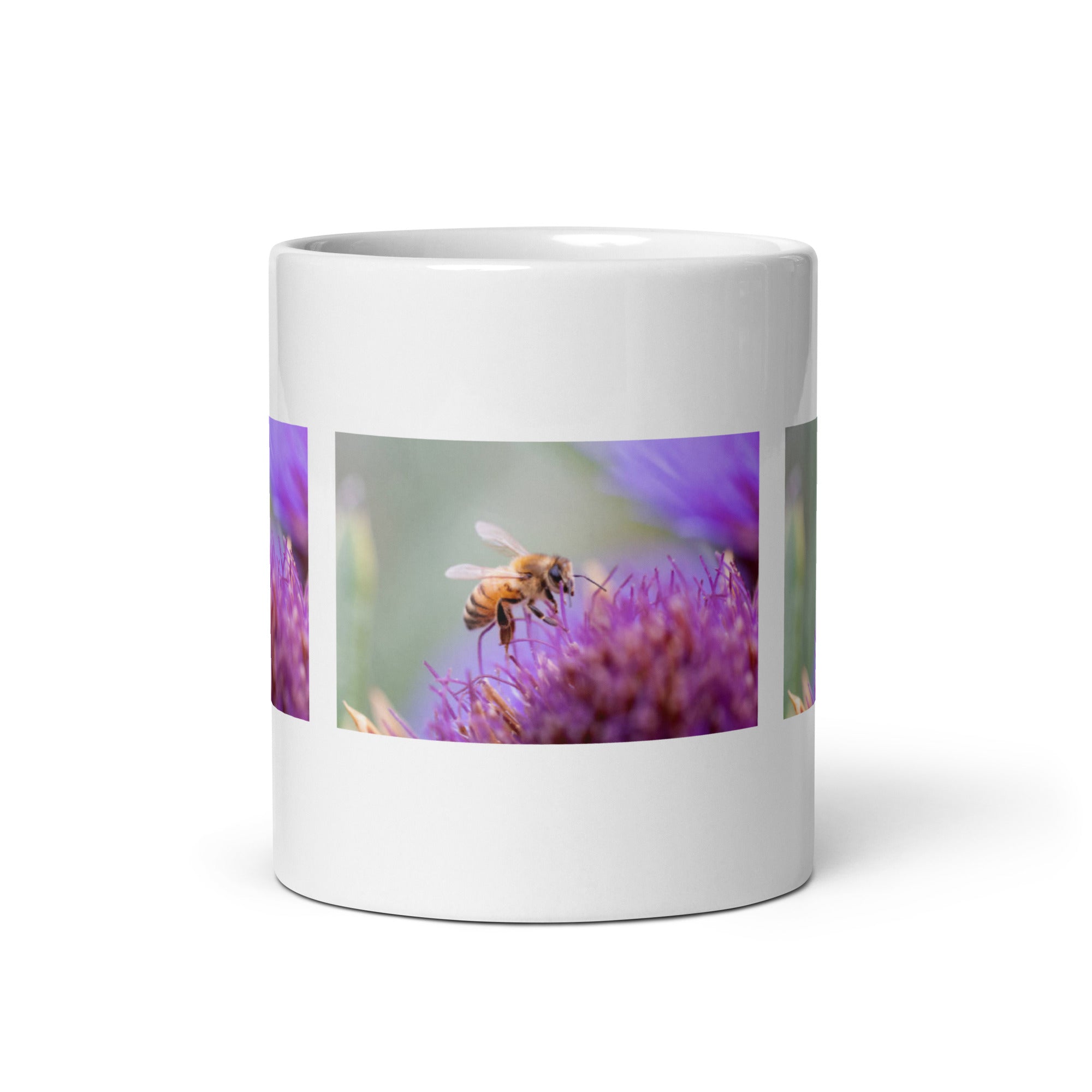 "Bee Mug #1: The Busy Pollinator (Ceramic)"