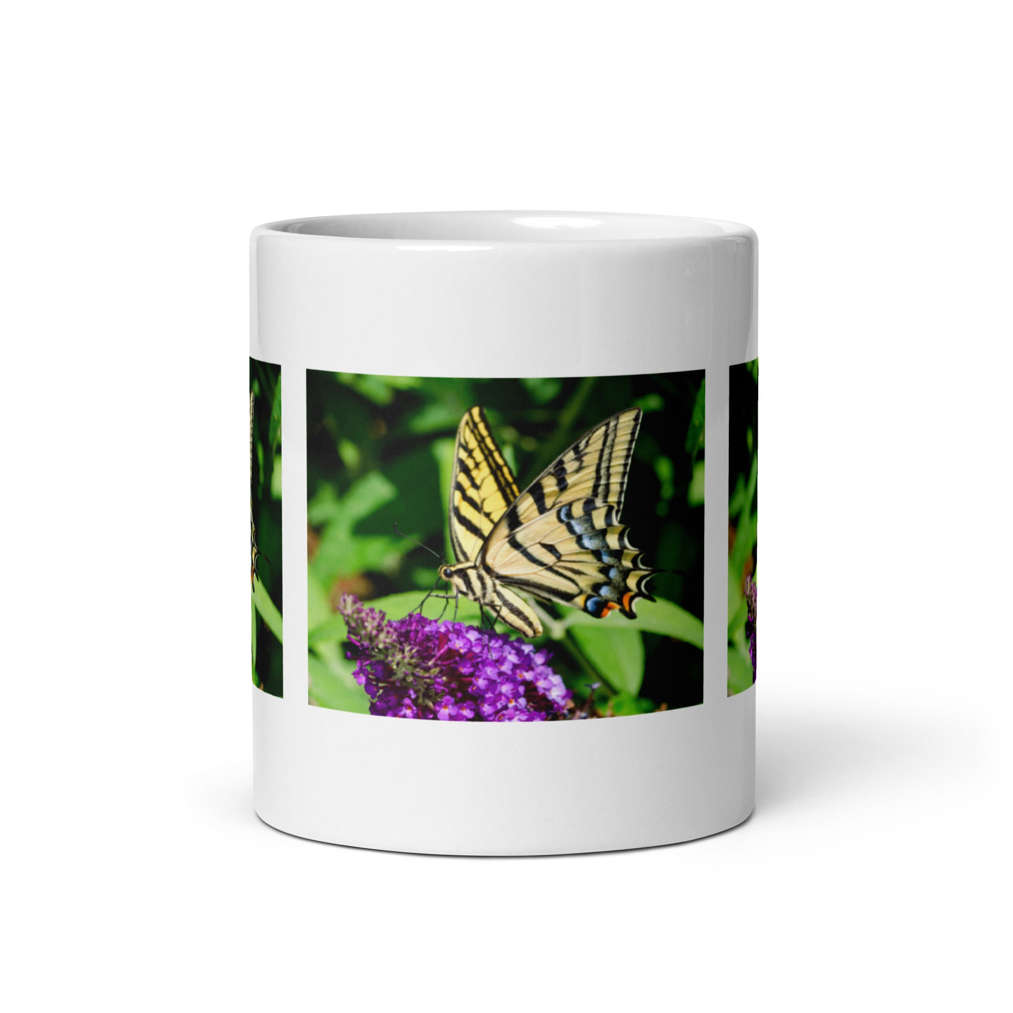 "Butterfly & Moth Mug #1: The Winged Metamorphosis (Ceramic)"