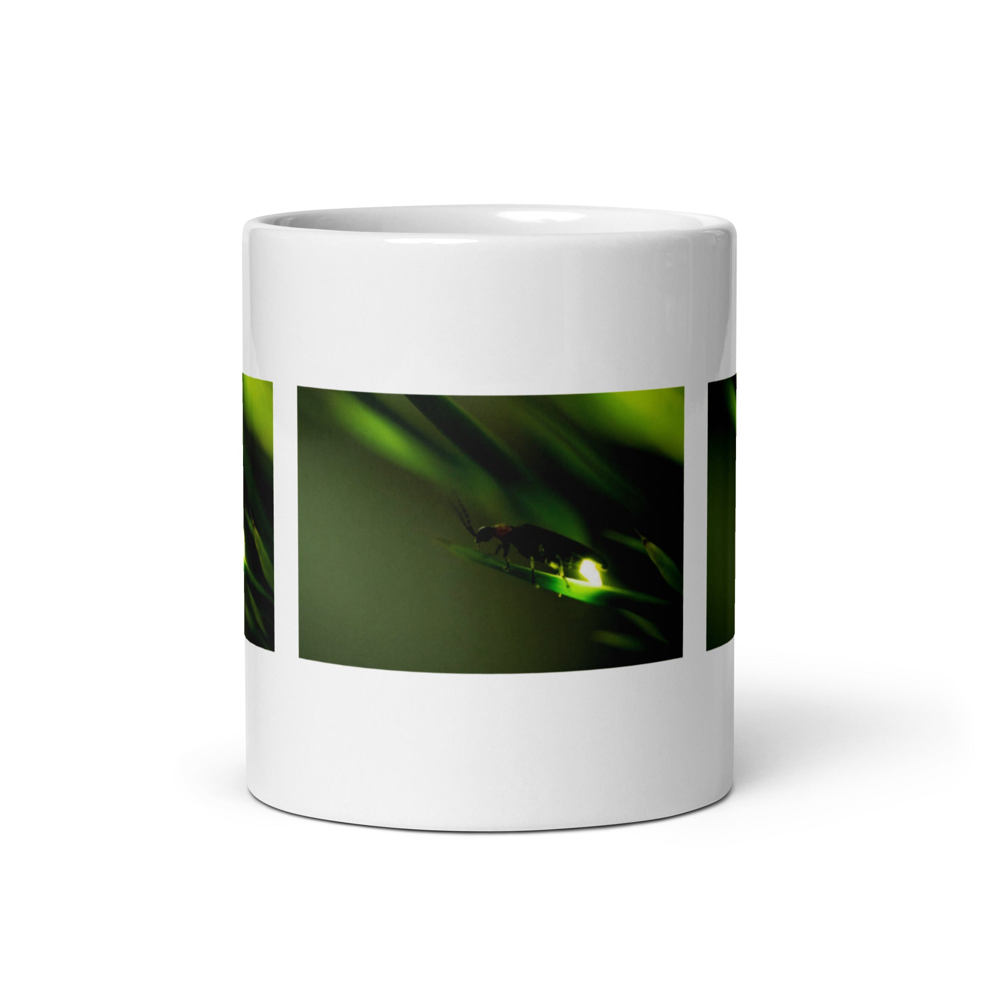 "Firefly & Glowworm Mug #1: The Bioluminescent Beacons (Ceramic)"