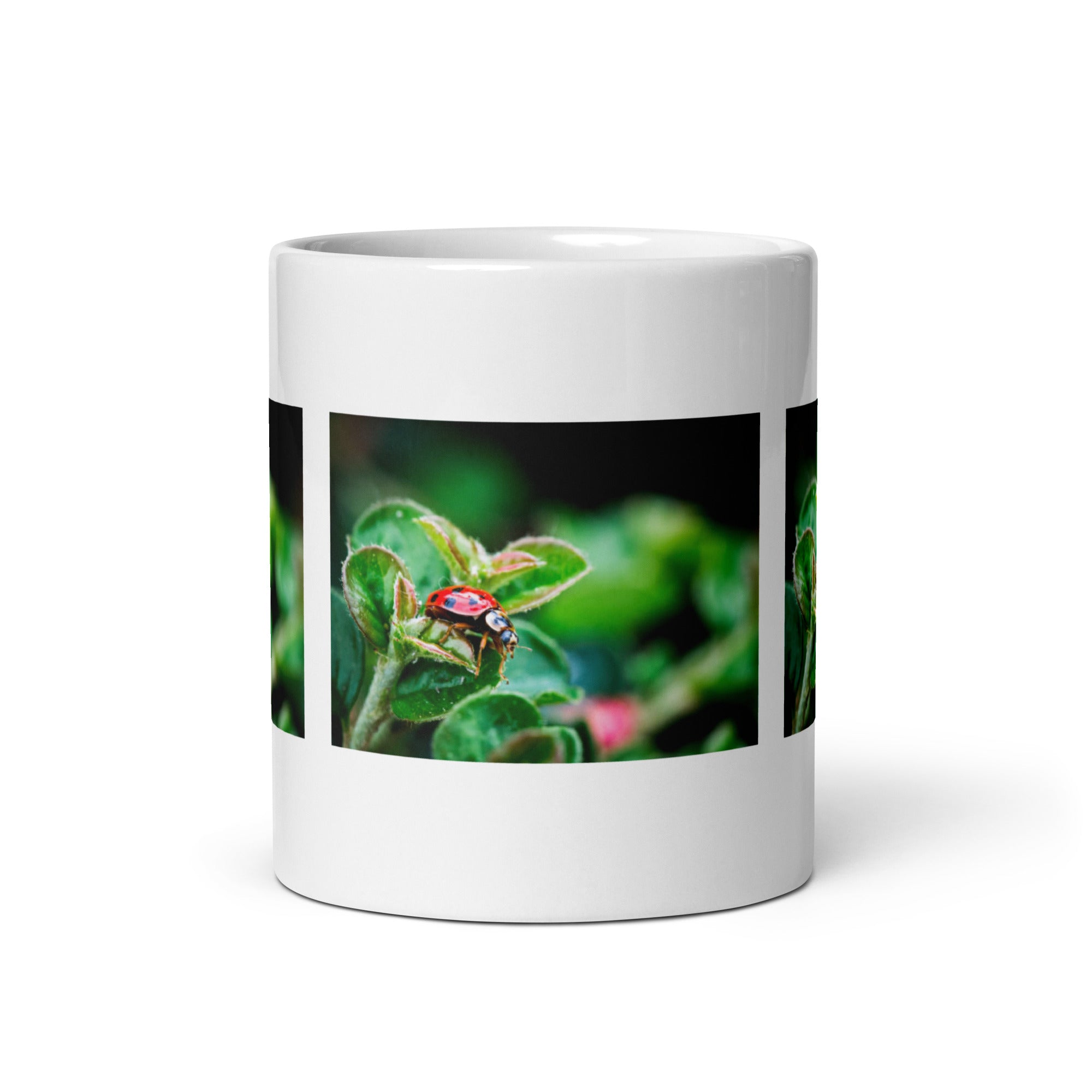 "Ladybug Mug #1: The Garden Guardian (Ceramic)"