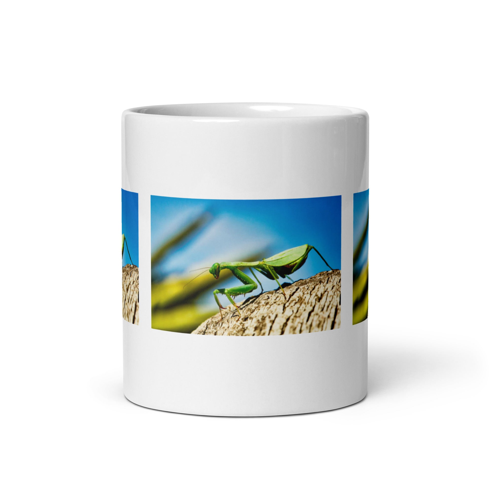 "Mantid Mug #1: The Patient Predator (Ceramic)"