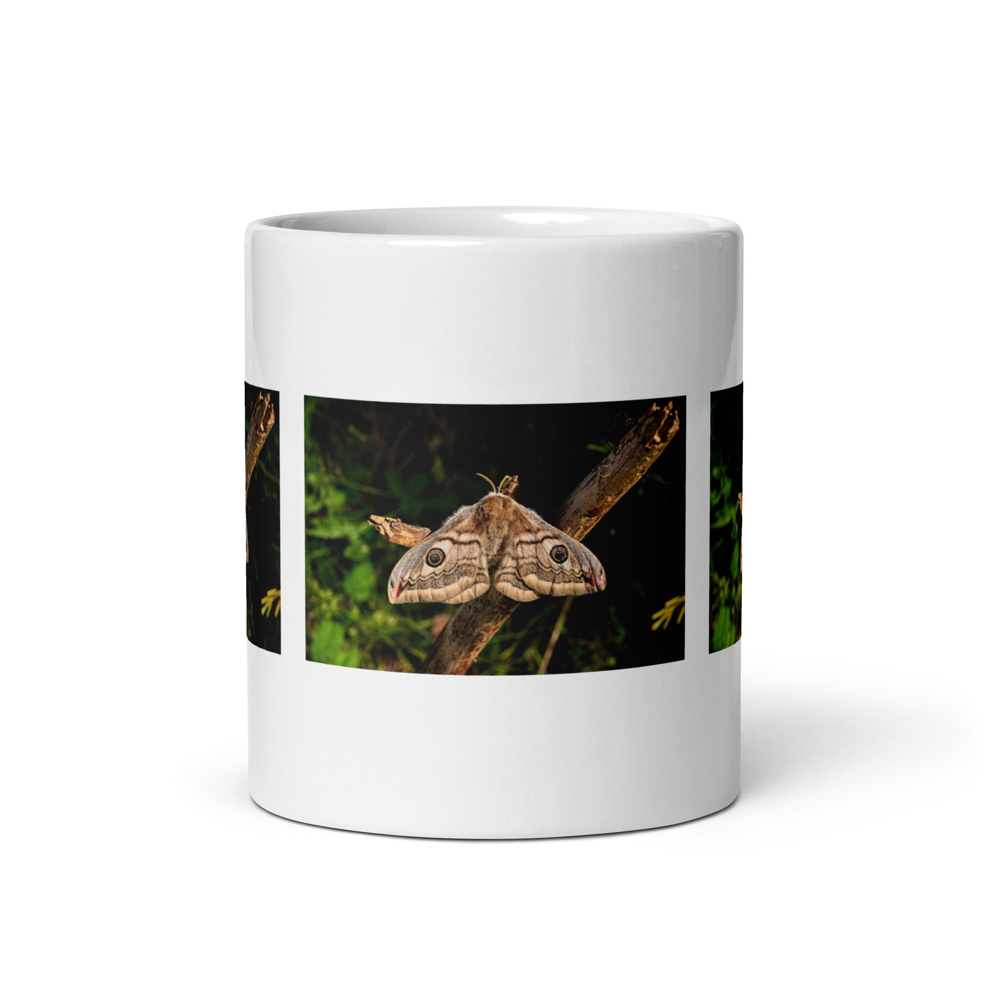 "Moth Mug #1: The Nocturnal Navigator (Ceramic)"