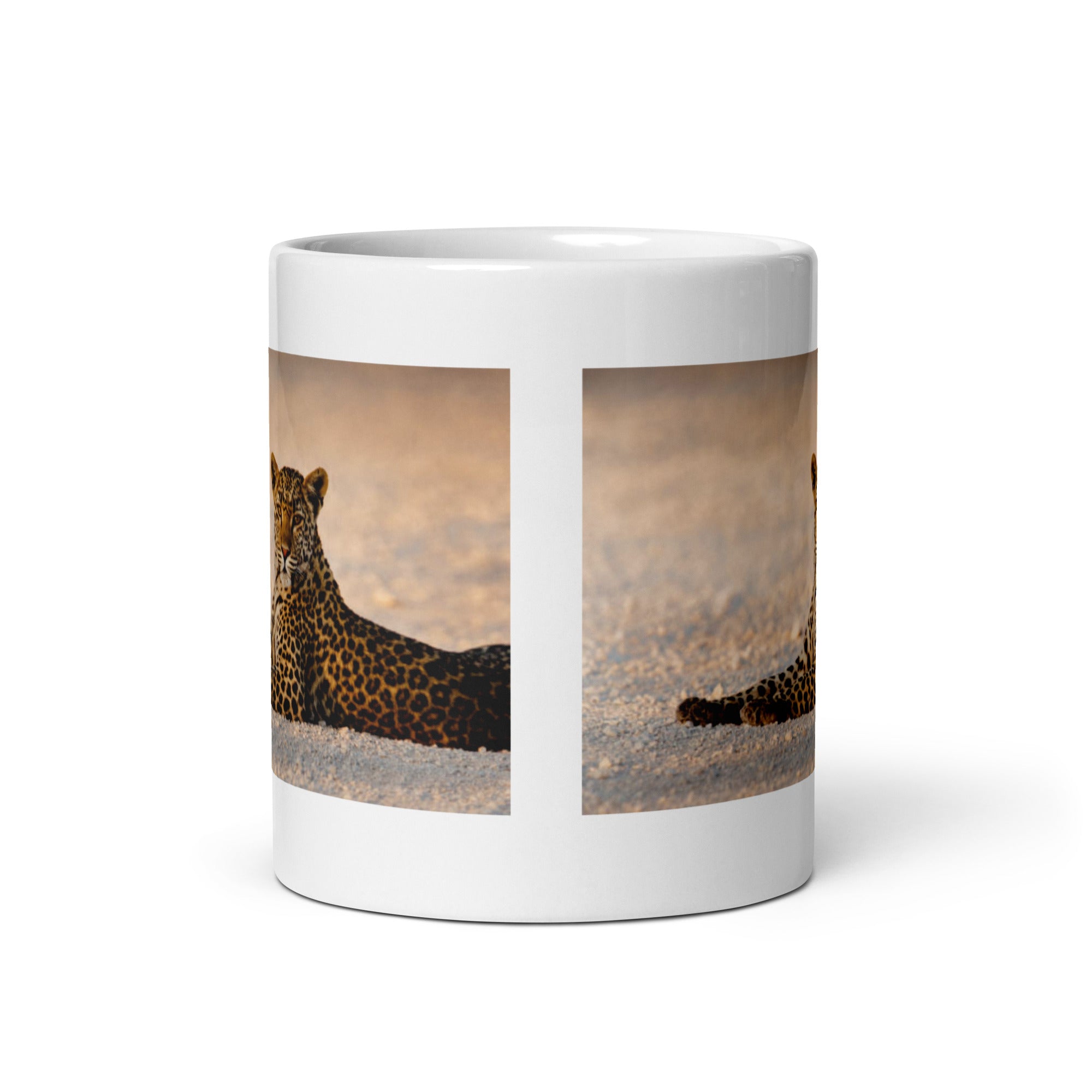 "Leopard Mug #1: The Spotted Prowler (Ceramic)"