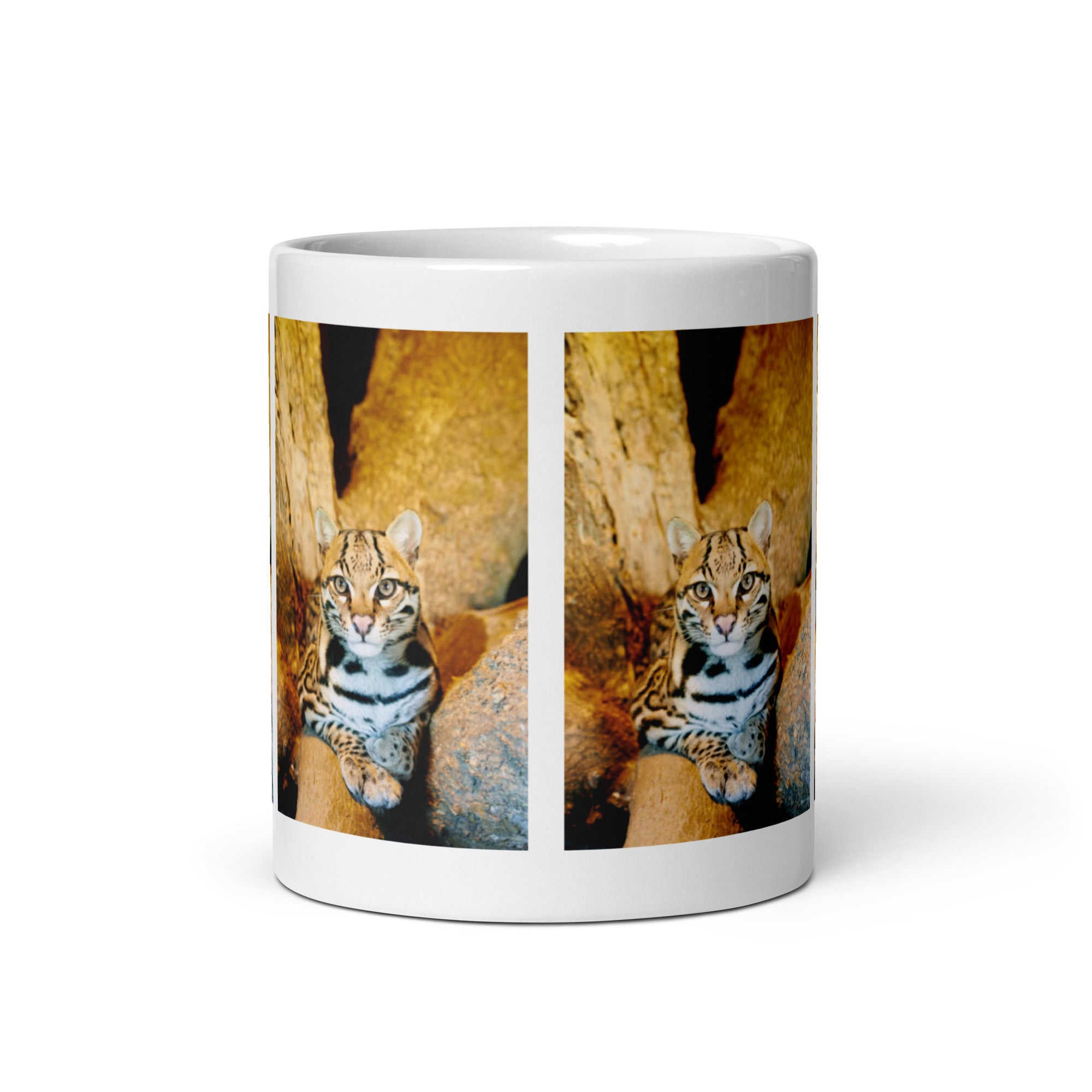 "Ocelot Mug #1: The Nocturnal Prowler (Ceramic)"