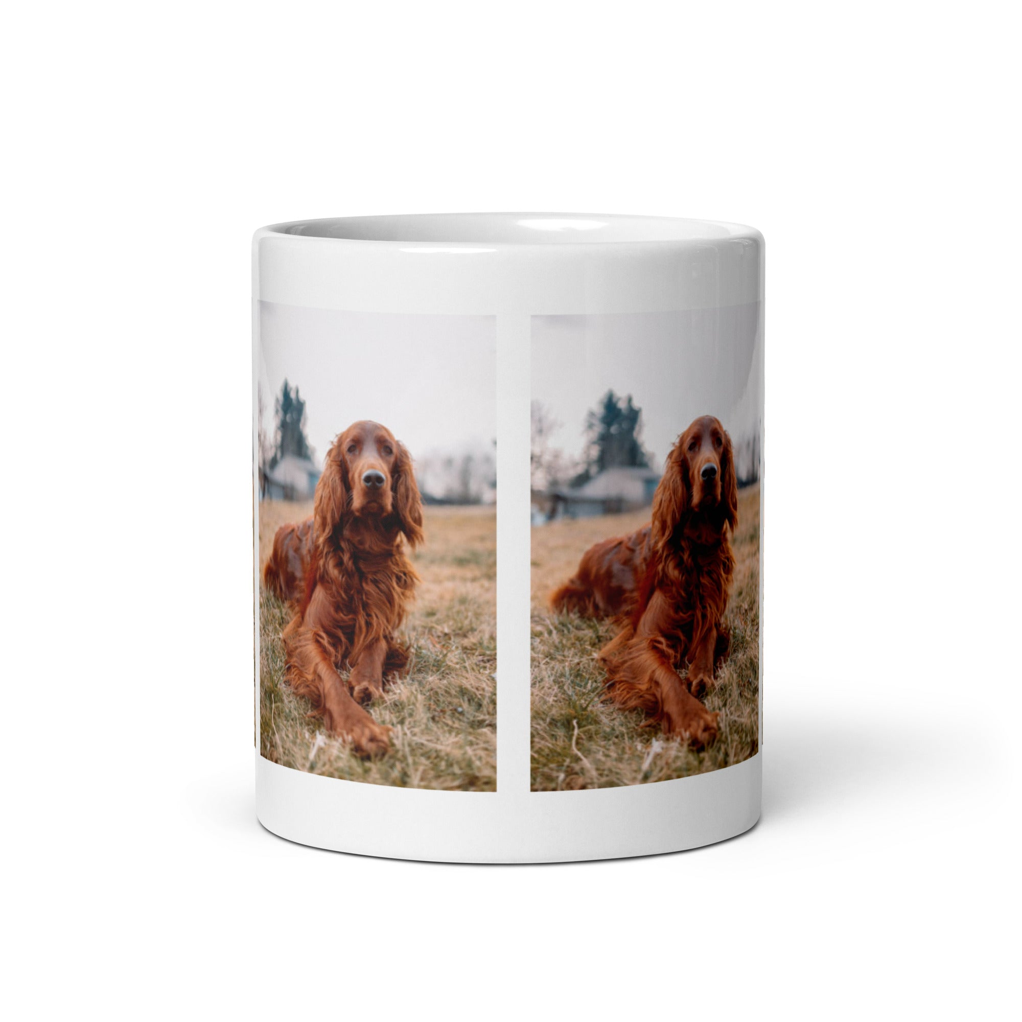 "Irish Setter Mug #1: The Energetic Flame (Ceramic)"