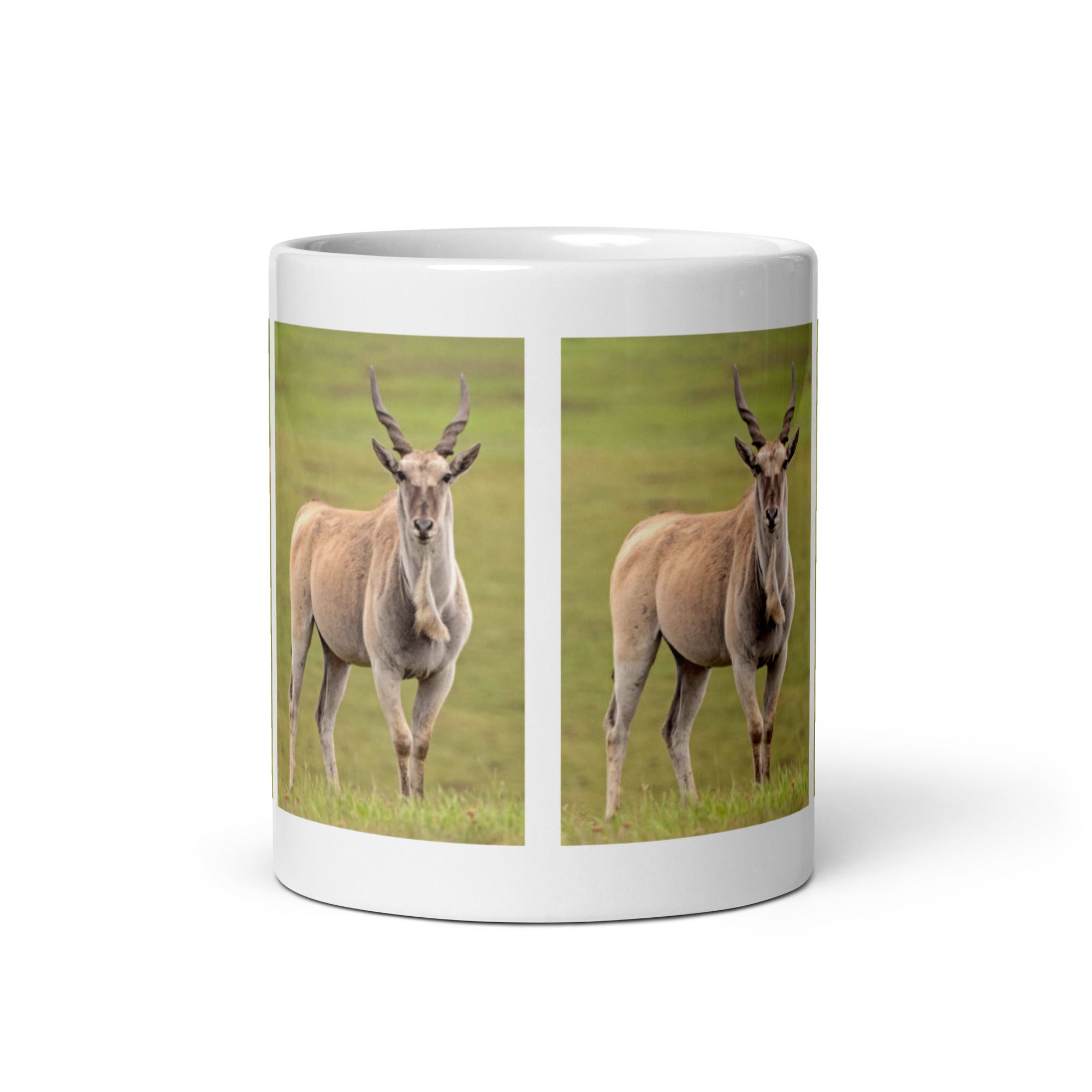 "Eland Mug #1: The Spiral-Horned Grazer (Ceramic)"