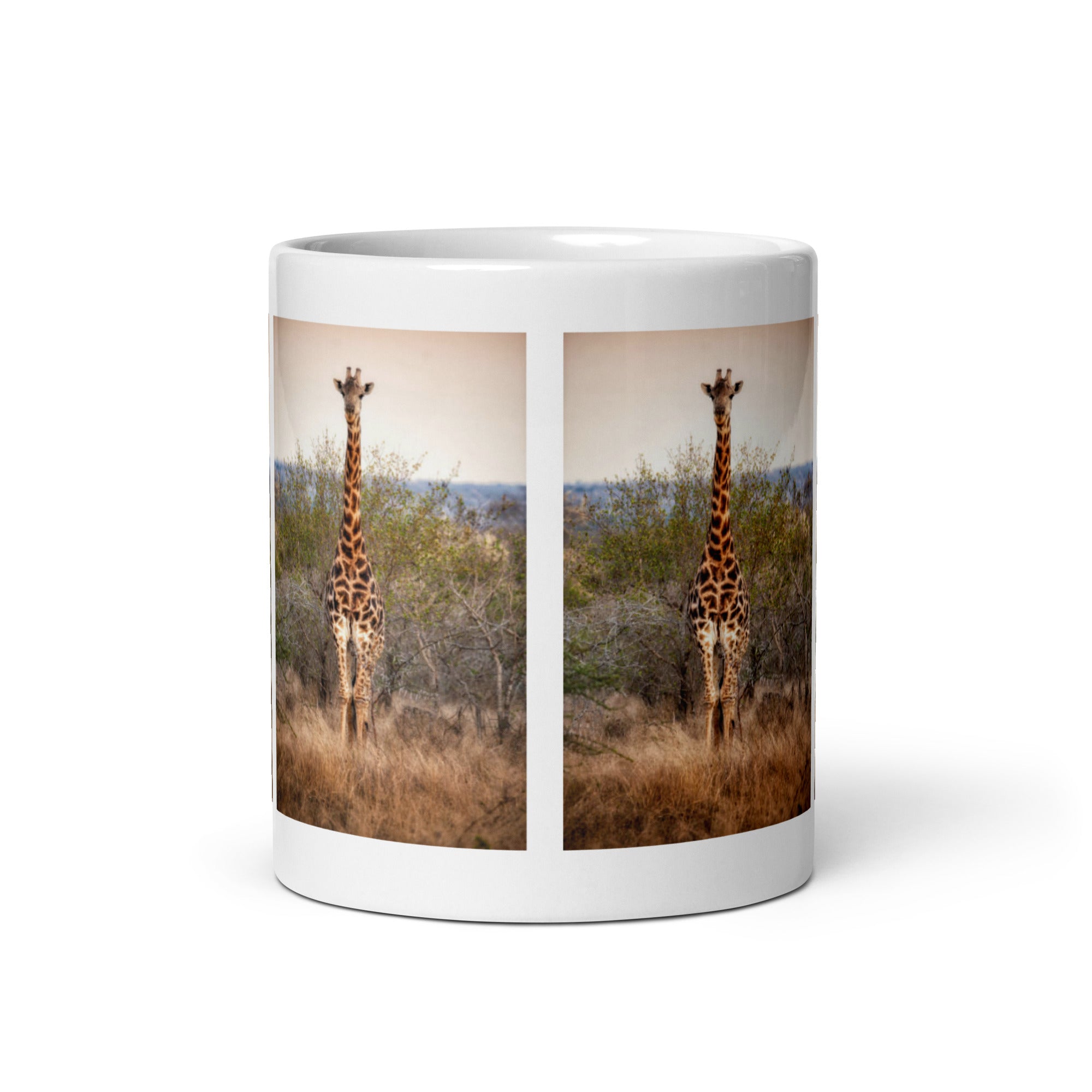 "Giraffe Mug #1: The Towering Browsers (Ceramic)"