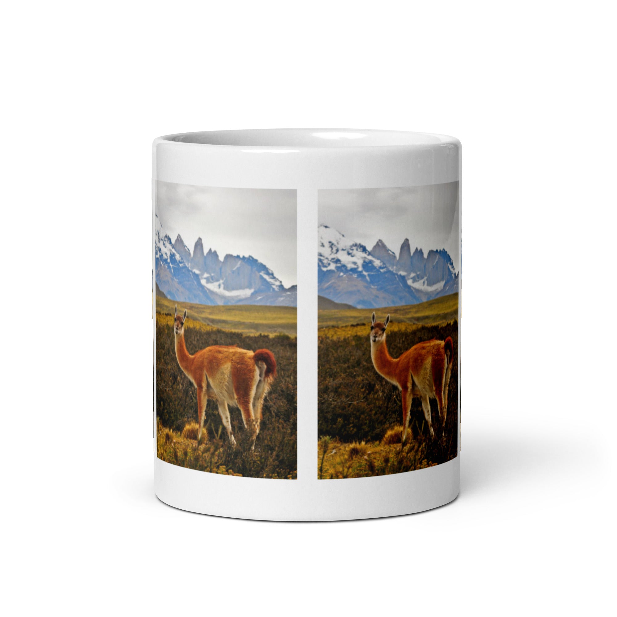 "Guanaco Mug #1: The High-Altitude Nomad (Ceramic)"