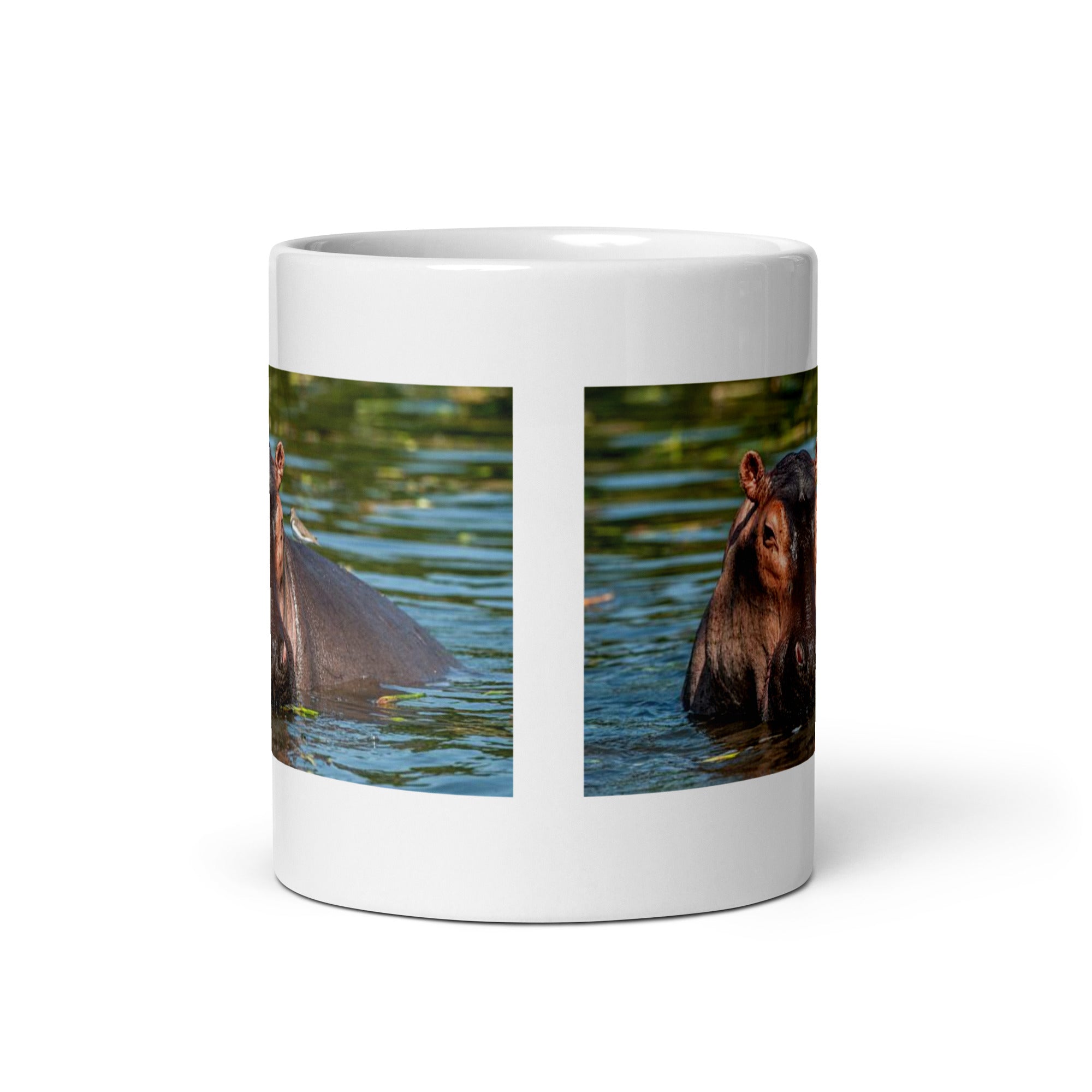 "Hippopotamus Mug #1: The River Behemoth (Ceramic)"