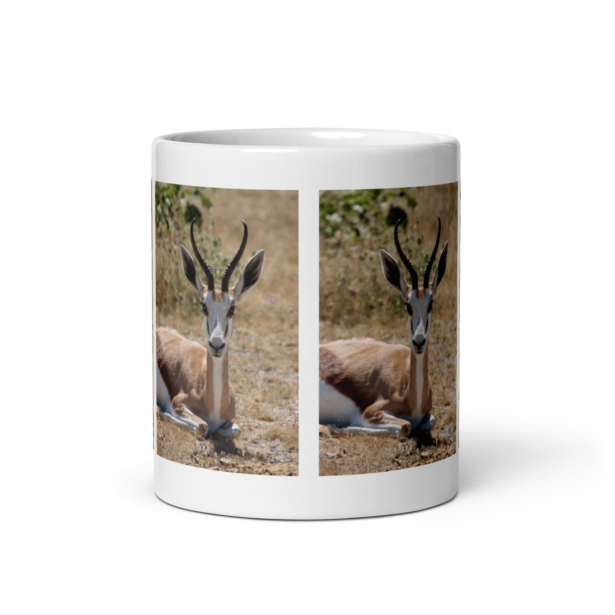 "Springbok Mug #1: The Pronking Gazelle (Ceramic)"