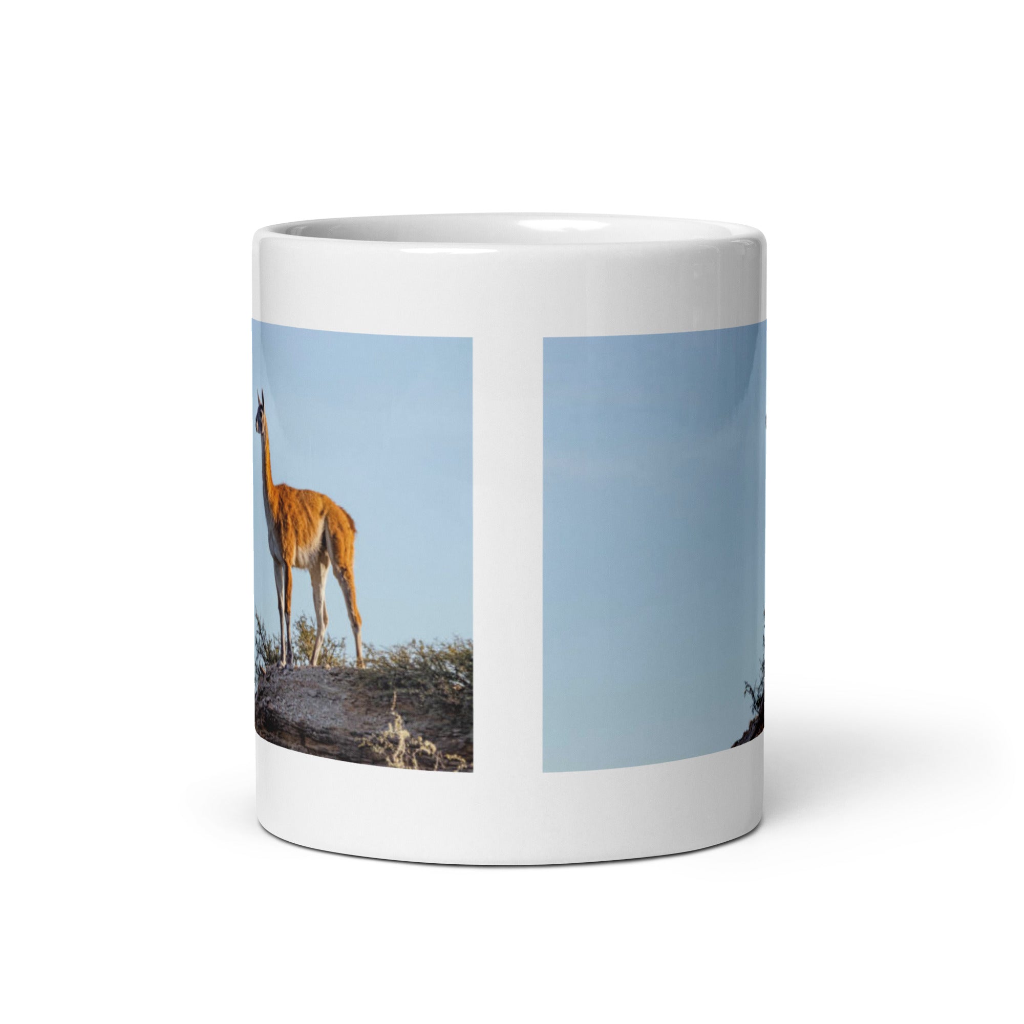 "Vicuña Mug #1: The Golden Fleece of the Andes (Ceramic)"