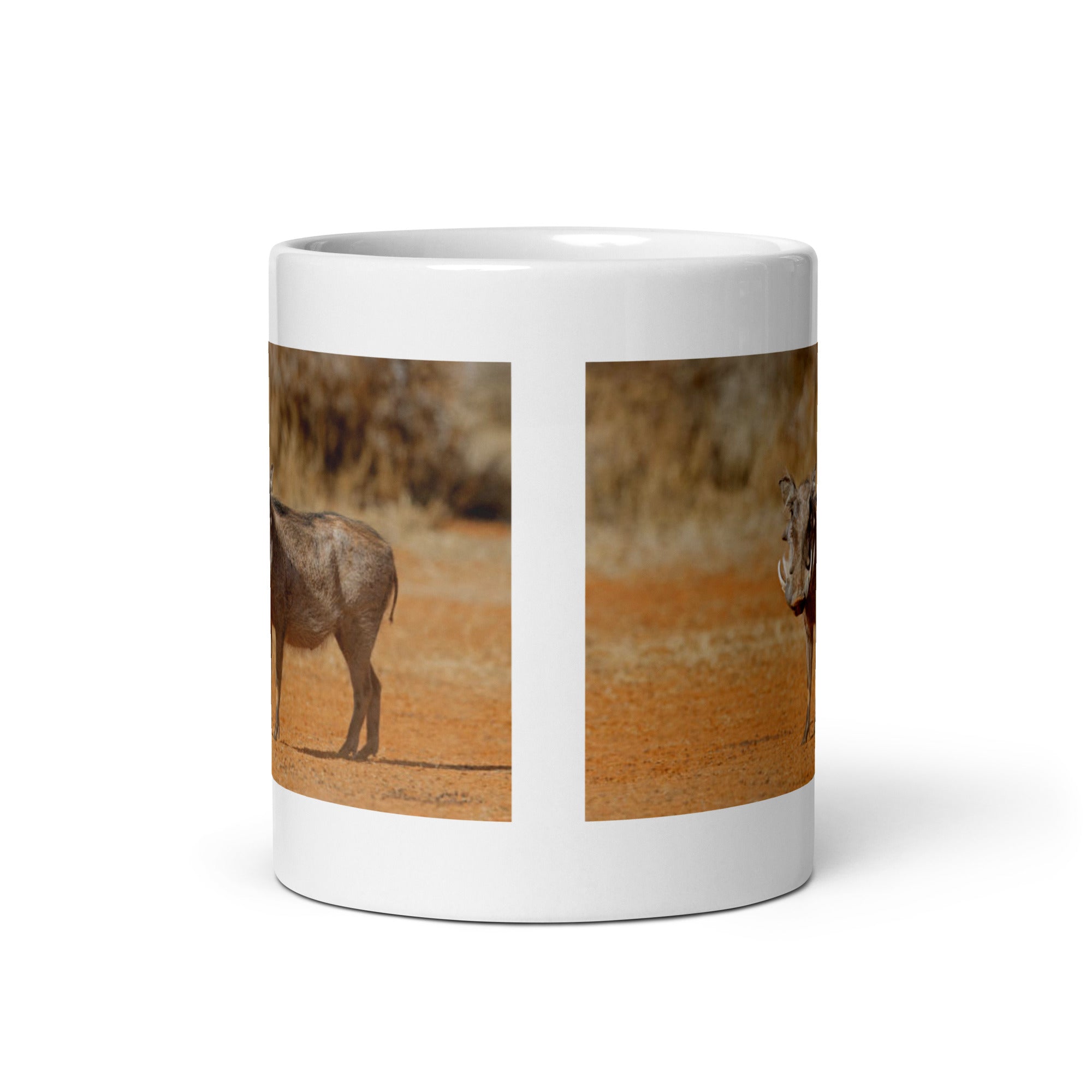 "Warthog Mug #1: The Tusked Grazer (Ceramic)"