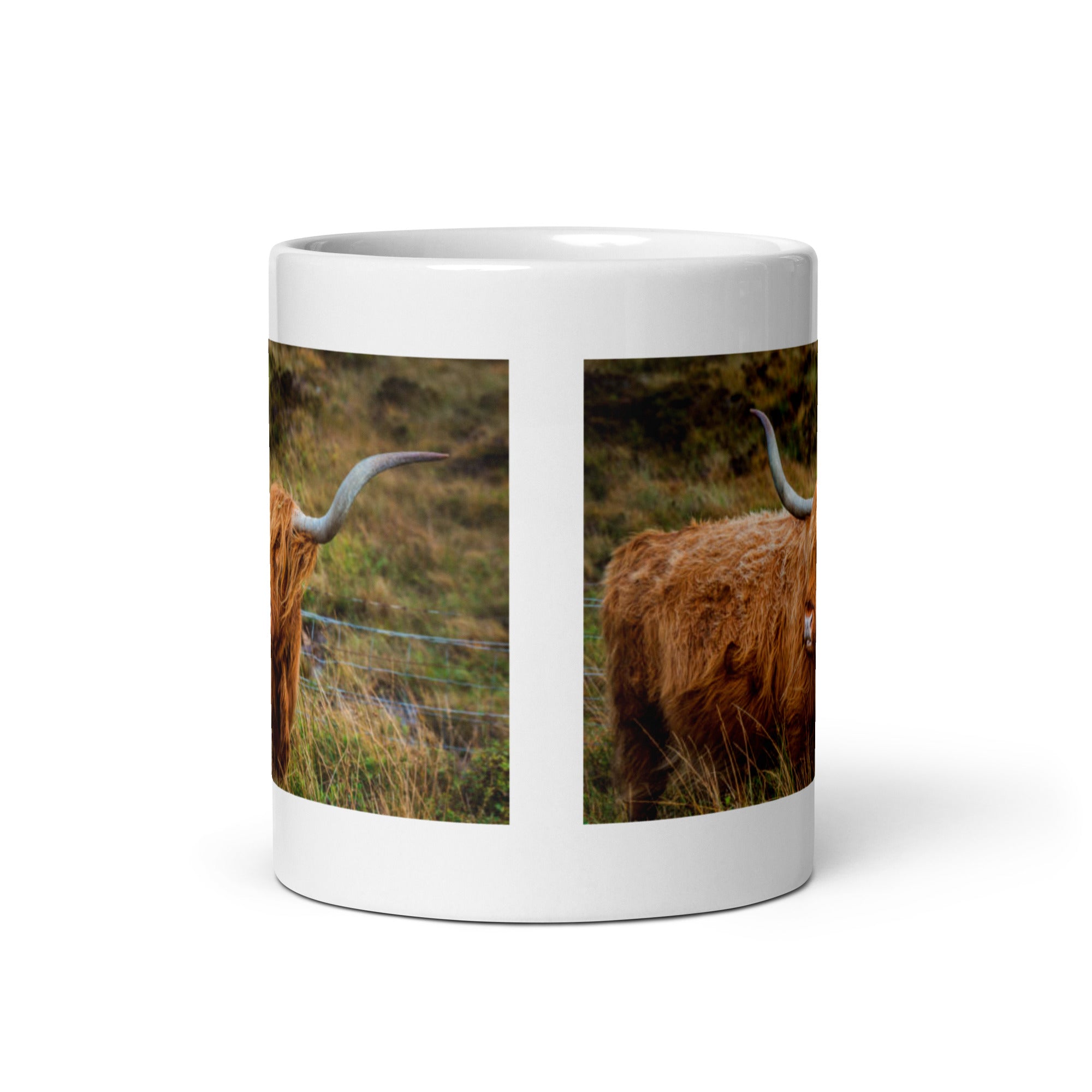 "Yak Mug #1: The High-Altitude Shaggy Beast (Ceramic)"