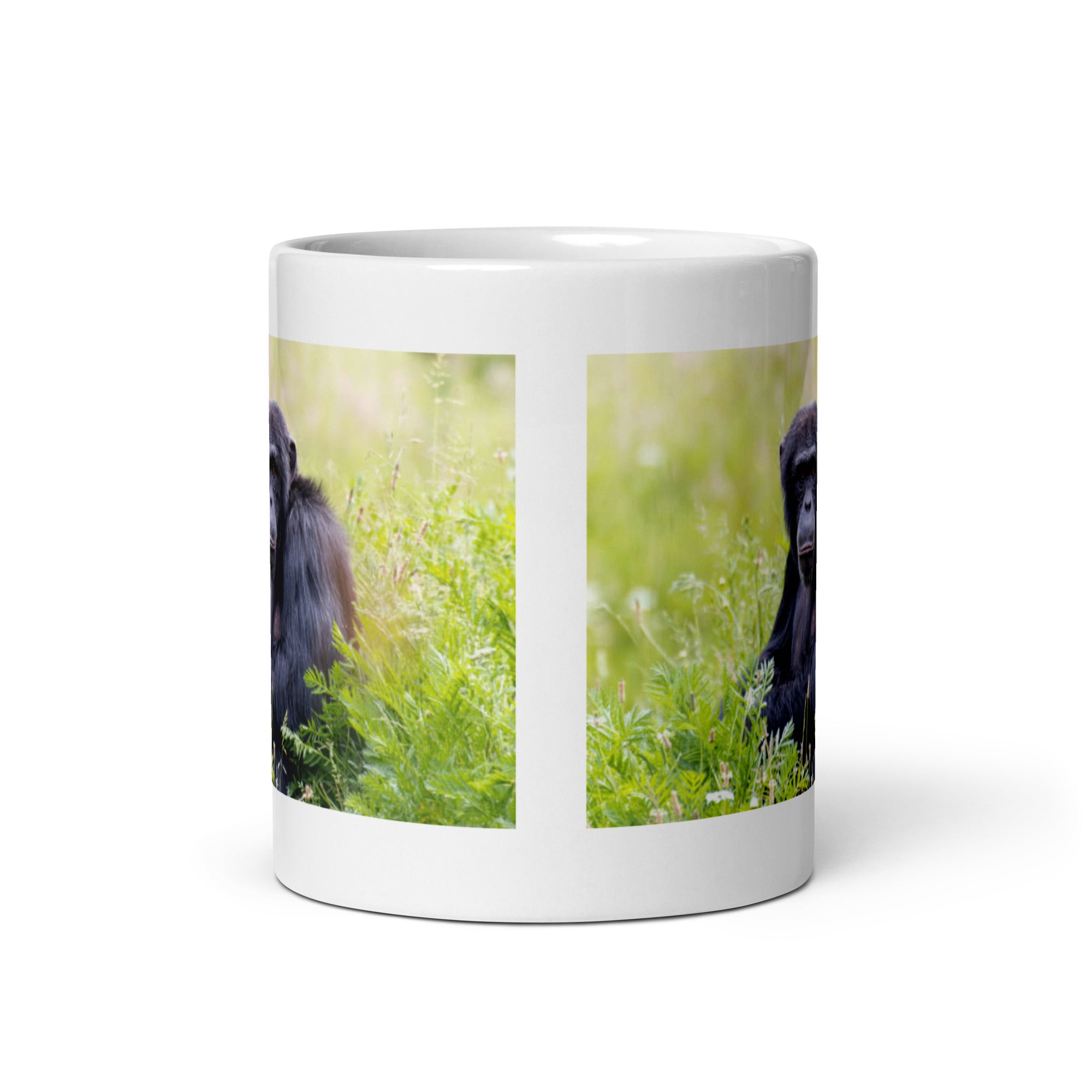 "Bonobo Mug #1: The Peace-Loving Primate (Ceramic)"