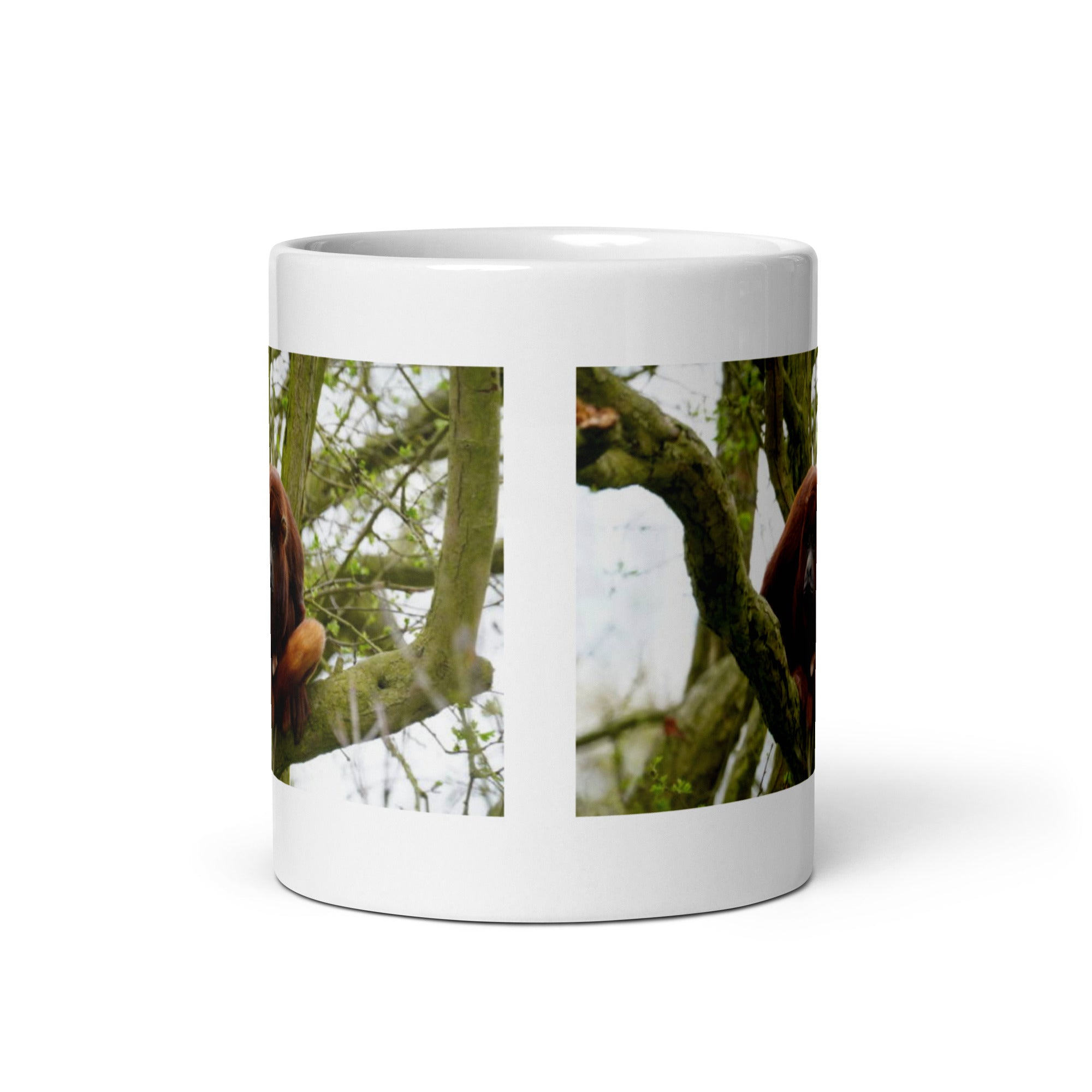 "Howler Monkey Mug #1: The Rainforest Vocalist (Ceramic)"