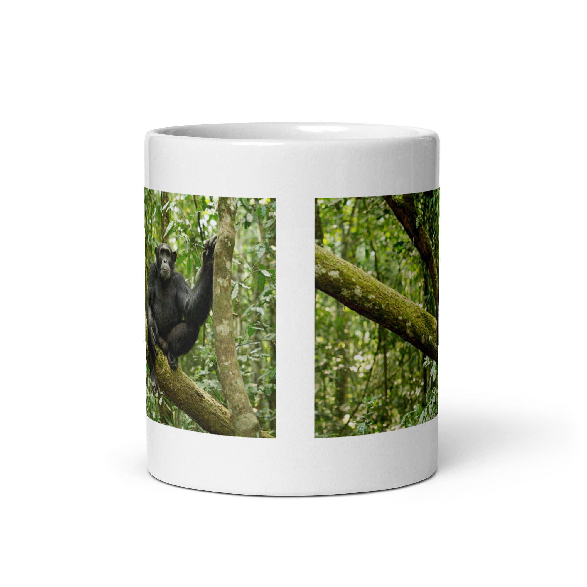 "Monkey Mug #1: The Curious Climber (Ceramic)"