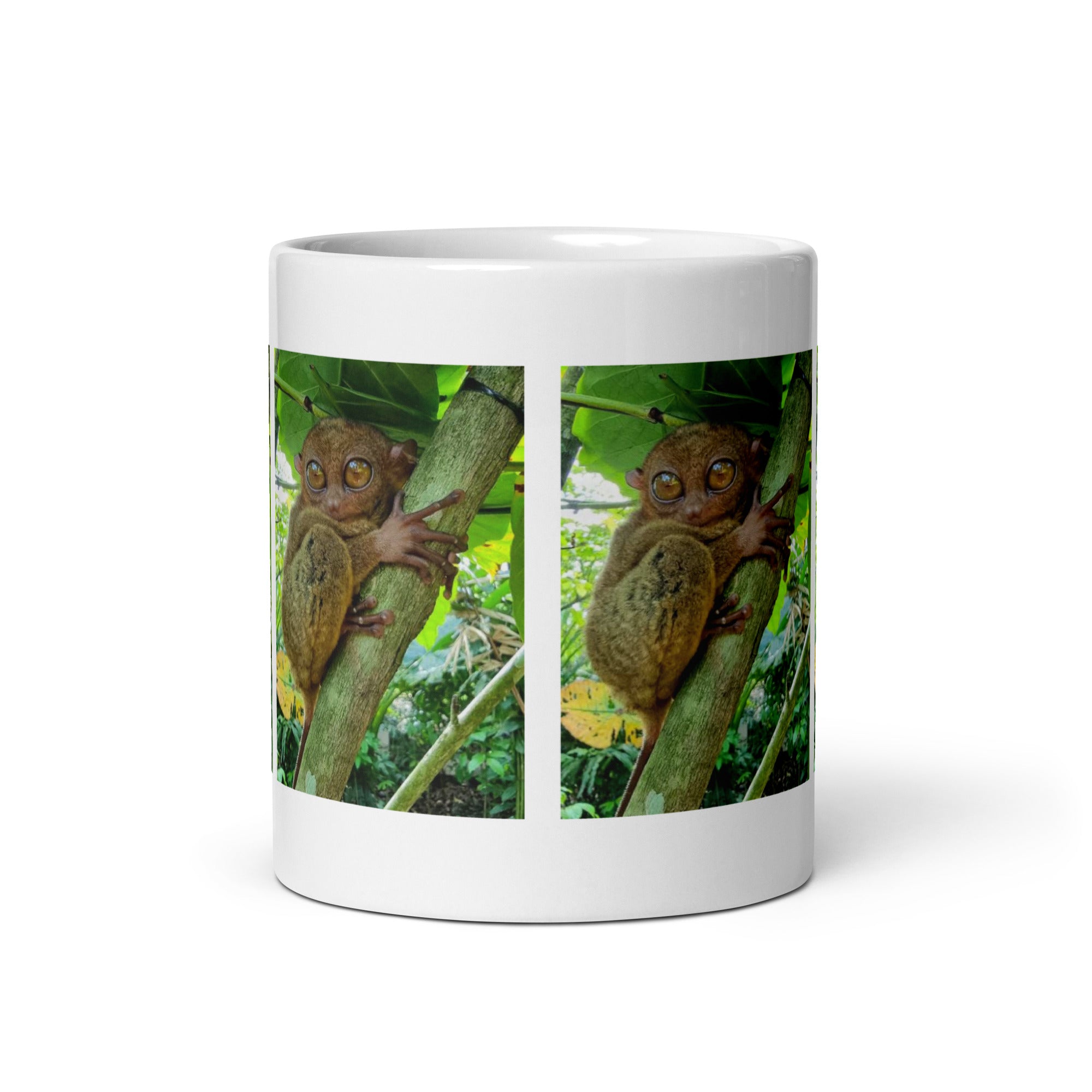 "Tarsier Mug #1: The Big-Eyed Night Gazer (Ceramic)"