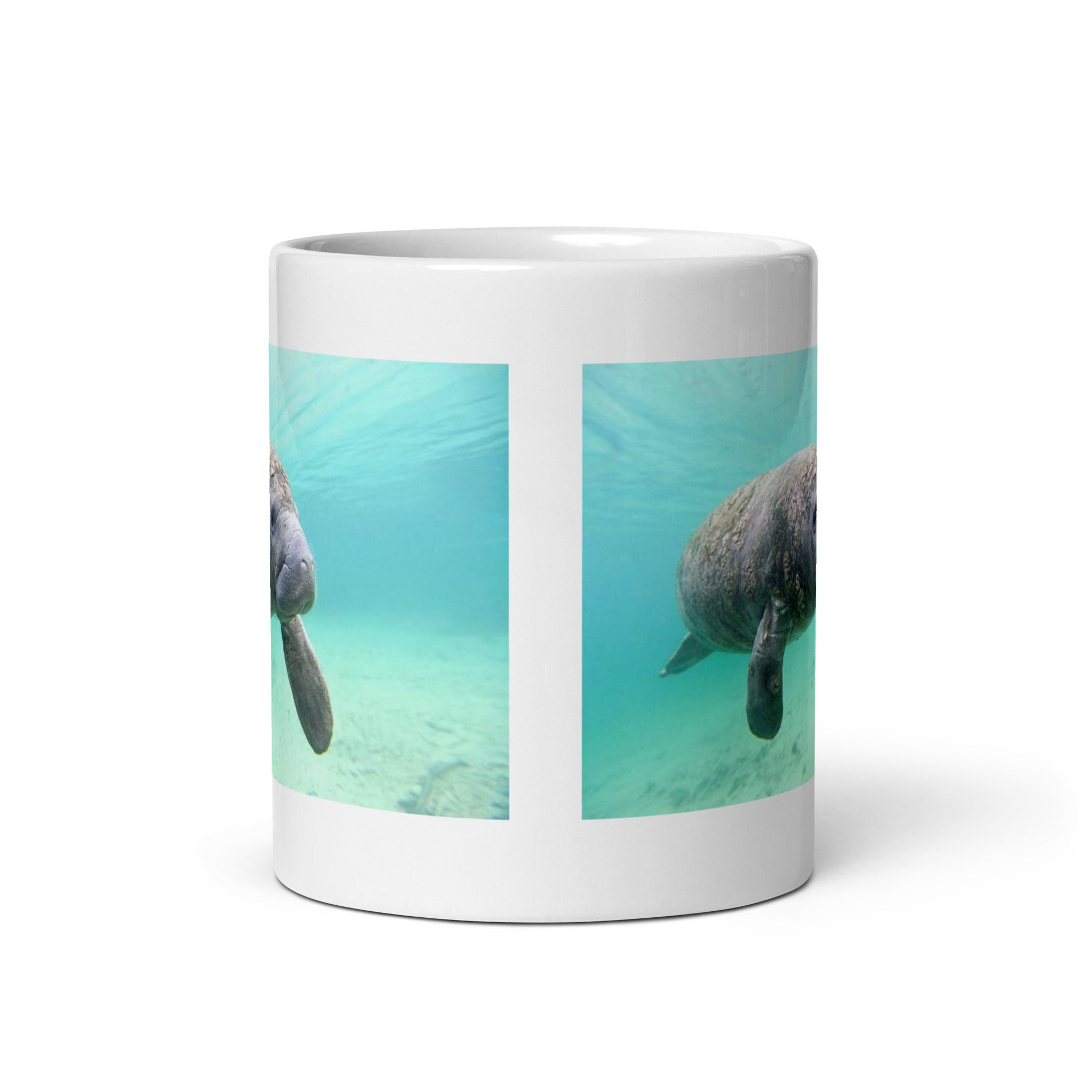 Manatee Mug #1: The Gentle Grazer (Ceramic)