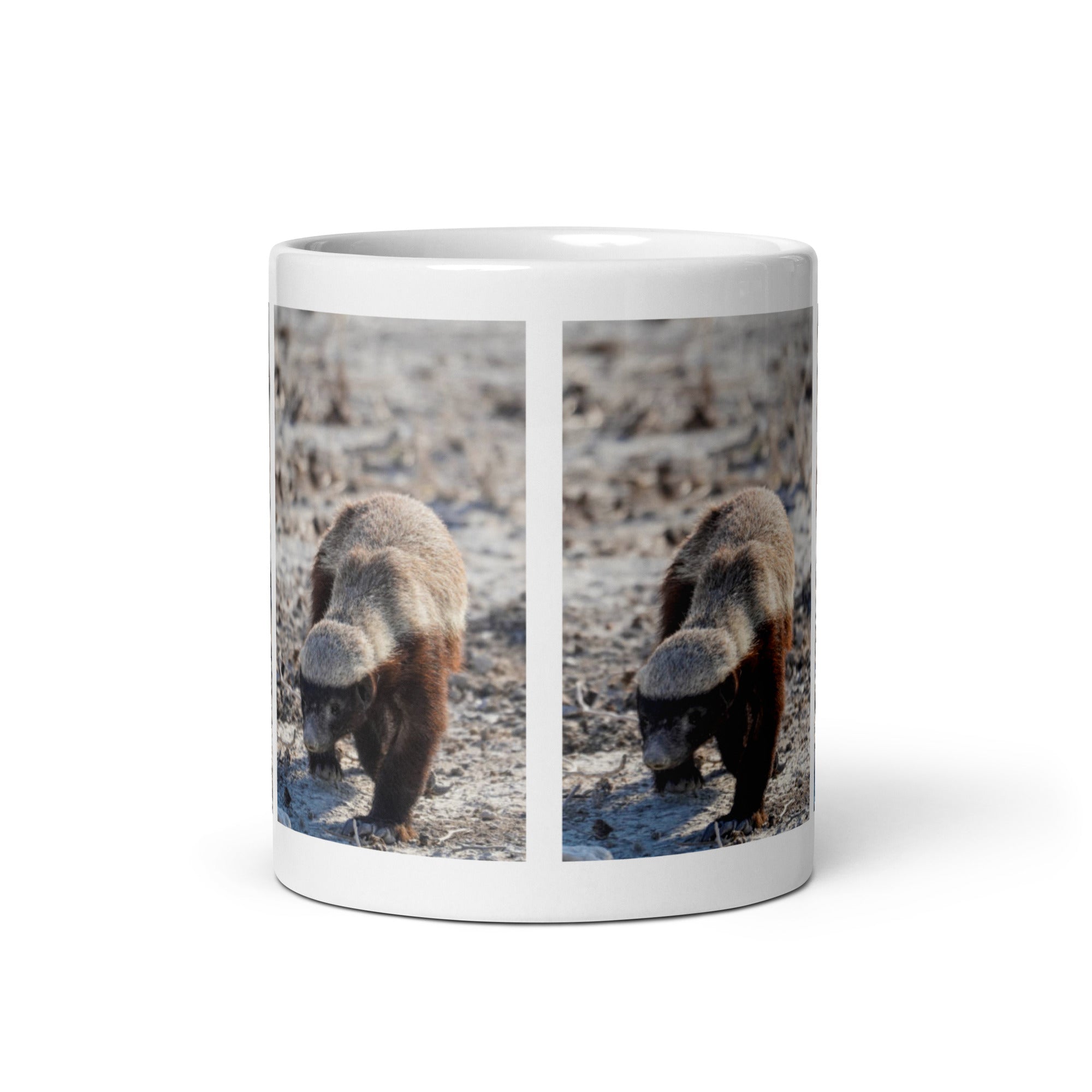 Honey Badger Mug #1: The Fearless Forager (Ceramic)