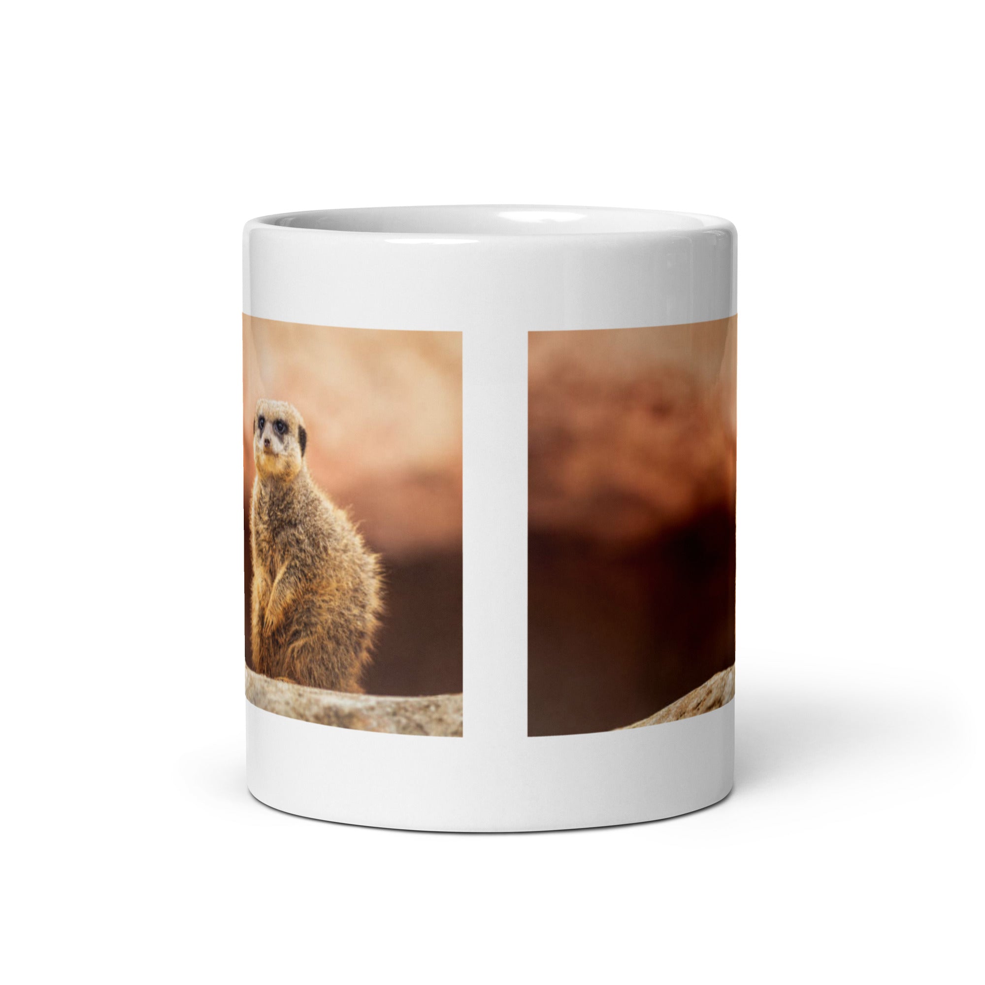 Meerkat Mug #1: The Vigilant Sentinel (Ceramic)