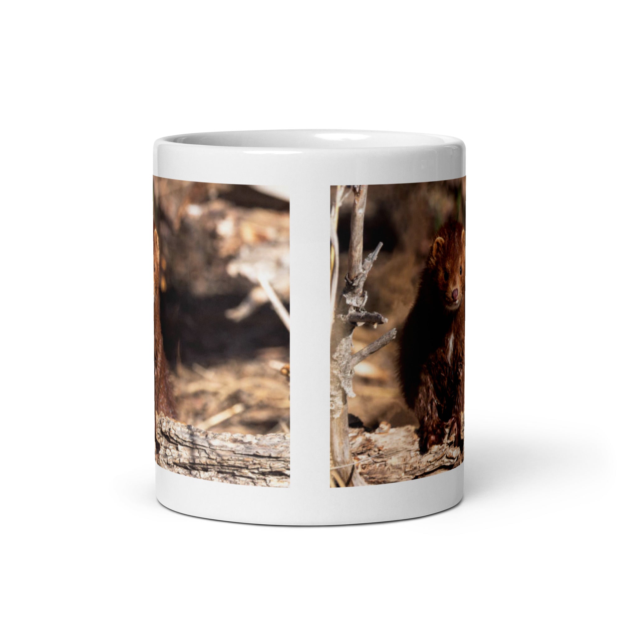 Mink Mug #1: The Semiaquatic Hunter (Ceramic)