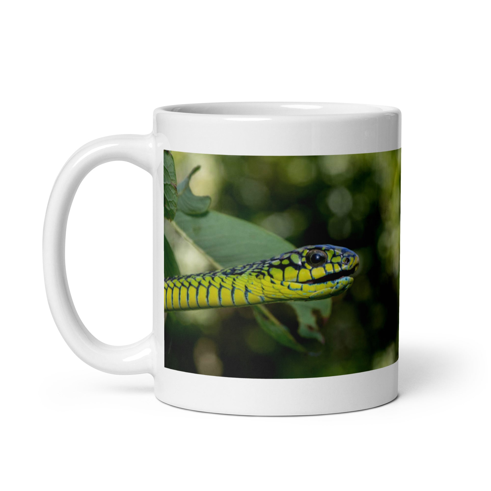 "Boomslang Mug #1: Elegance and Stealth of the Canopy  (Ceramic)"