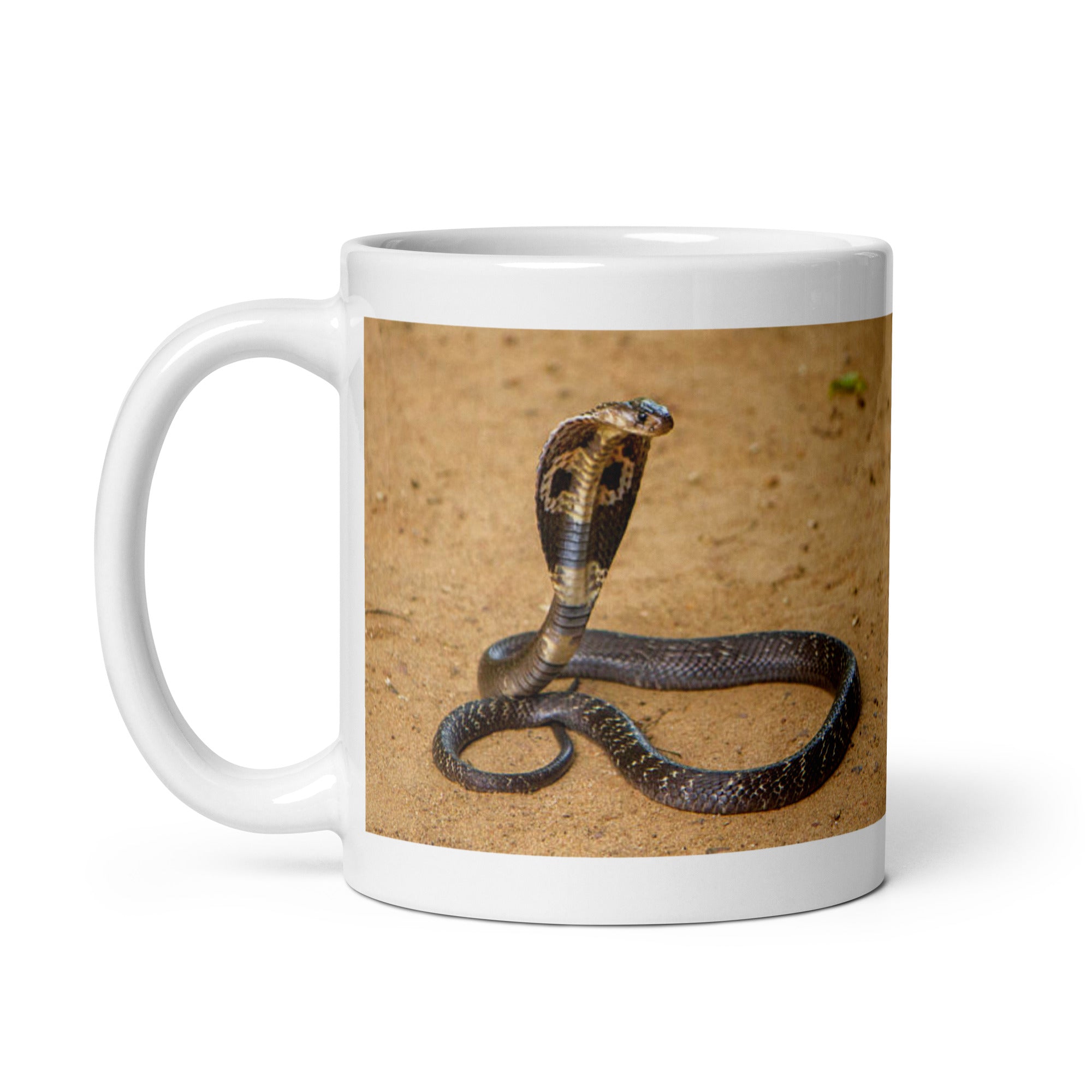 "Cobra Mug #1:  Power and Mystique of the Wild  (Ceramic)"