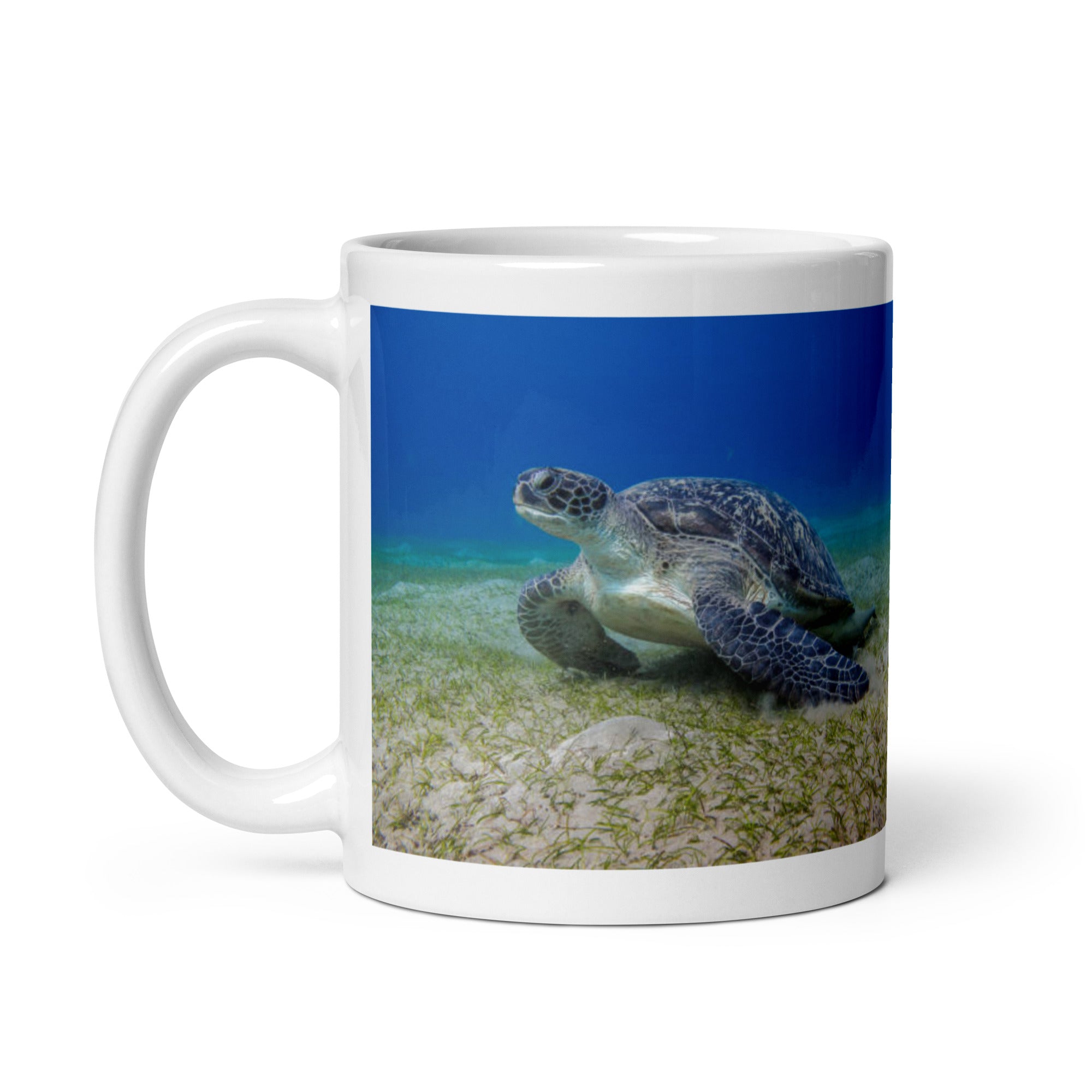 "Leatherback Turtle Mug #1: Grace and Resilience of the Ocean (Ceramic)"