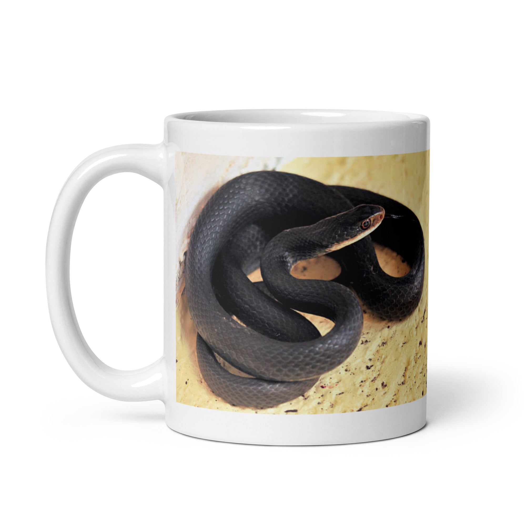 "Racer Snake Mug #1: Speed and Sleekness of the Wild (Ceramic)"