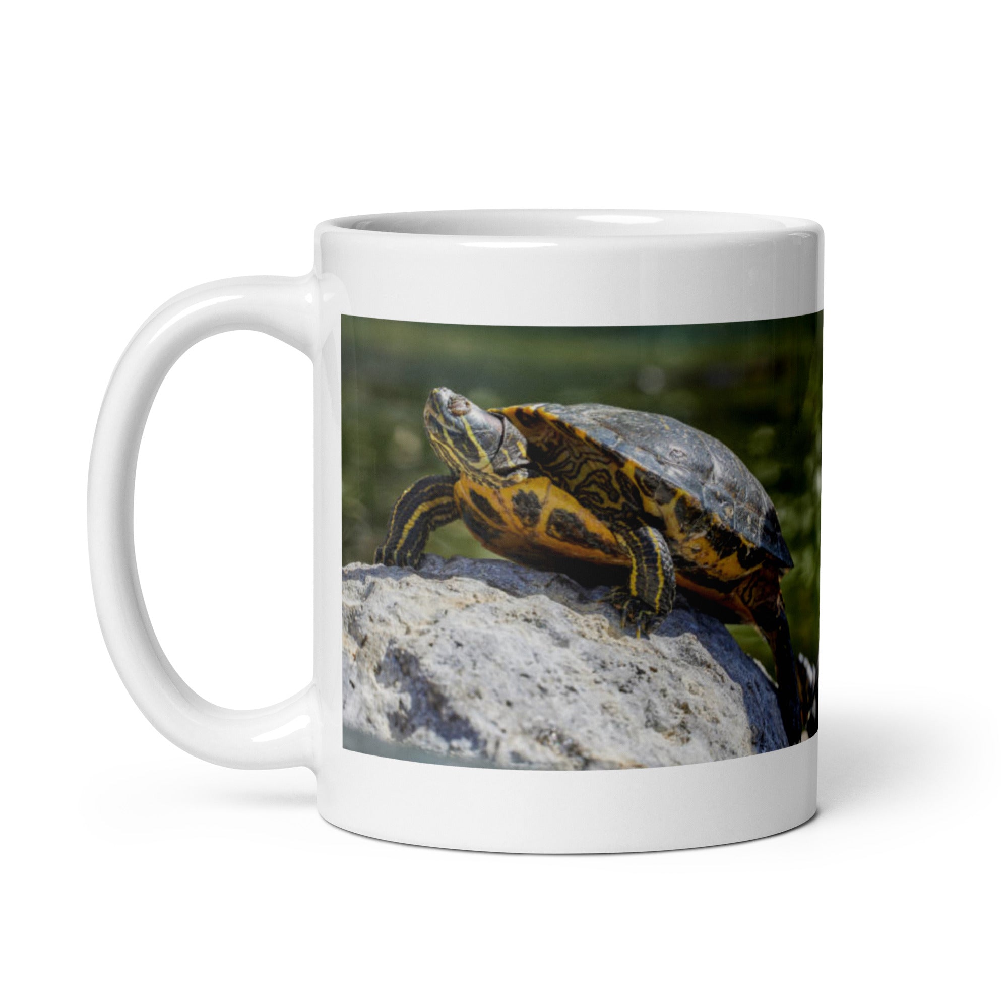 "Turtle  Mug #1: Serenity and Grace of the Ocean (Ceramic)"