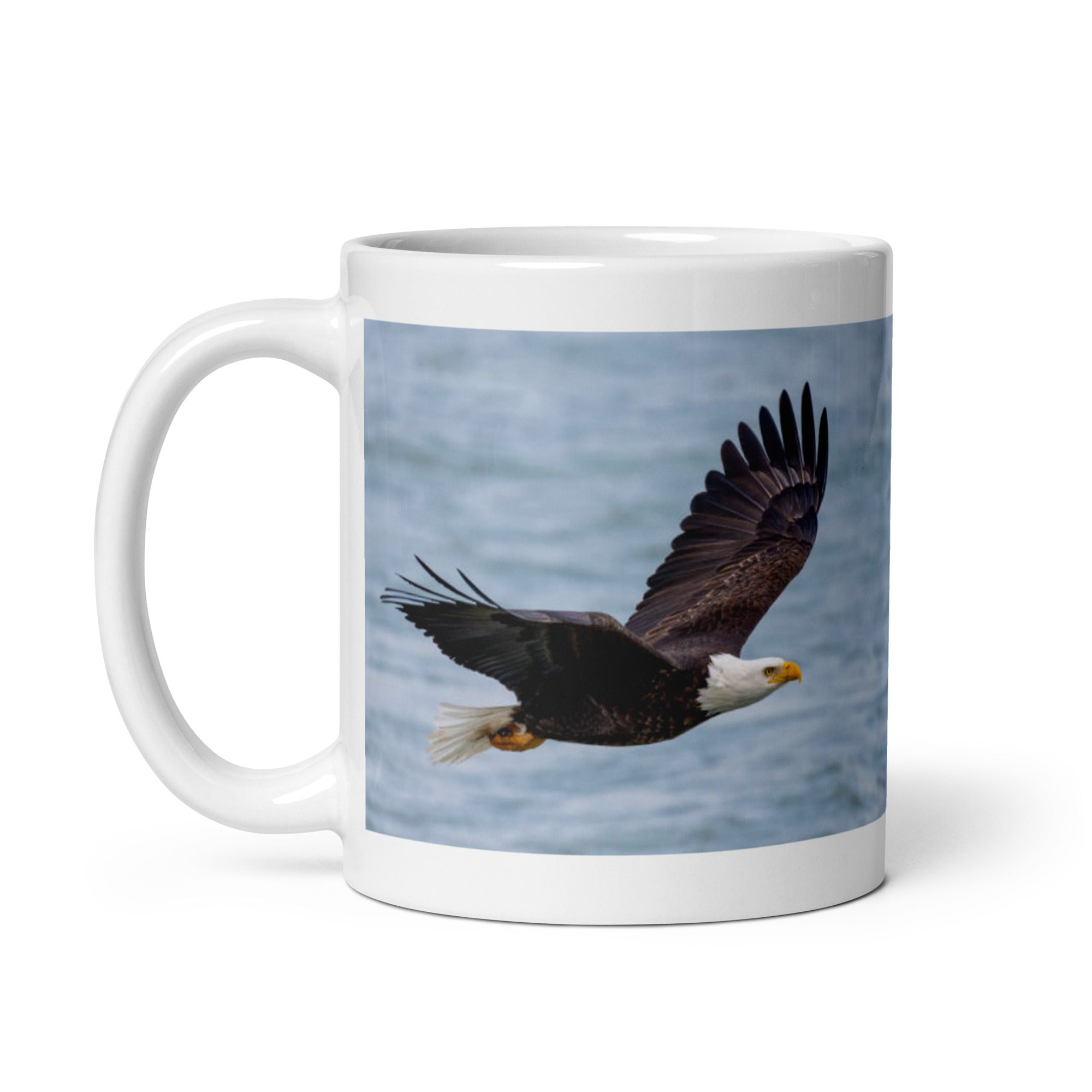 "Bald Eagle Mug #1: The Majestic Soarer (Ceramic)"